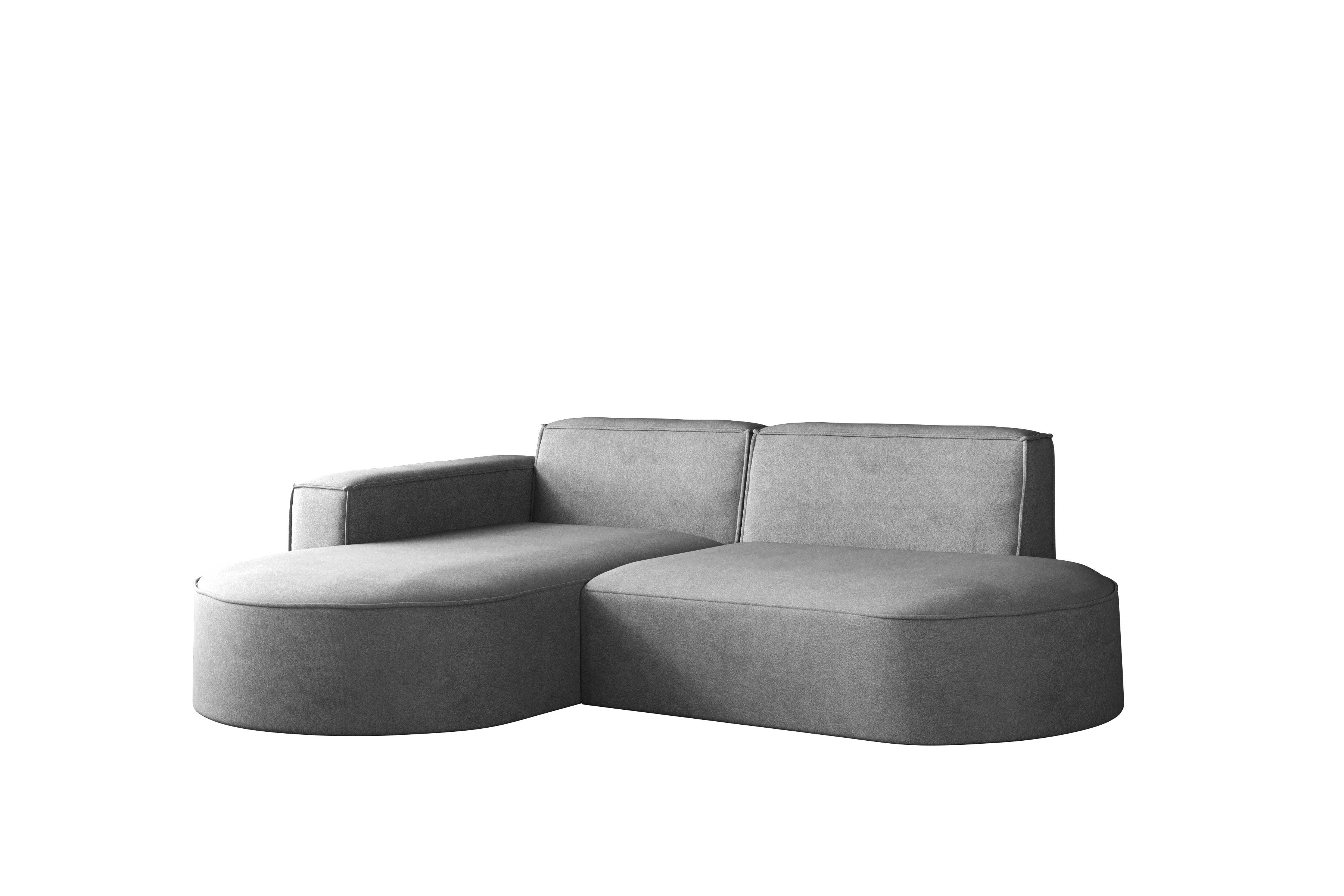 Kaiser Möbel Ecksofa Designer MODENA STUDIO L stoff Poso, Verita, Quelle, S günstig online kaufen