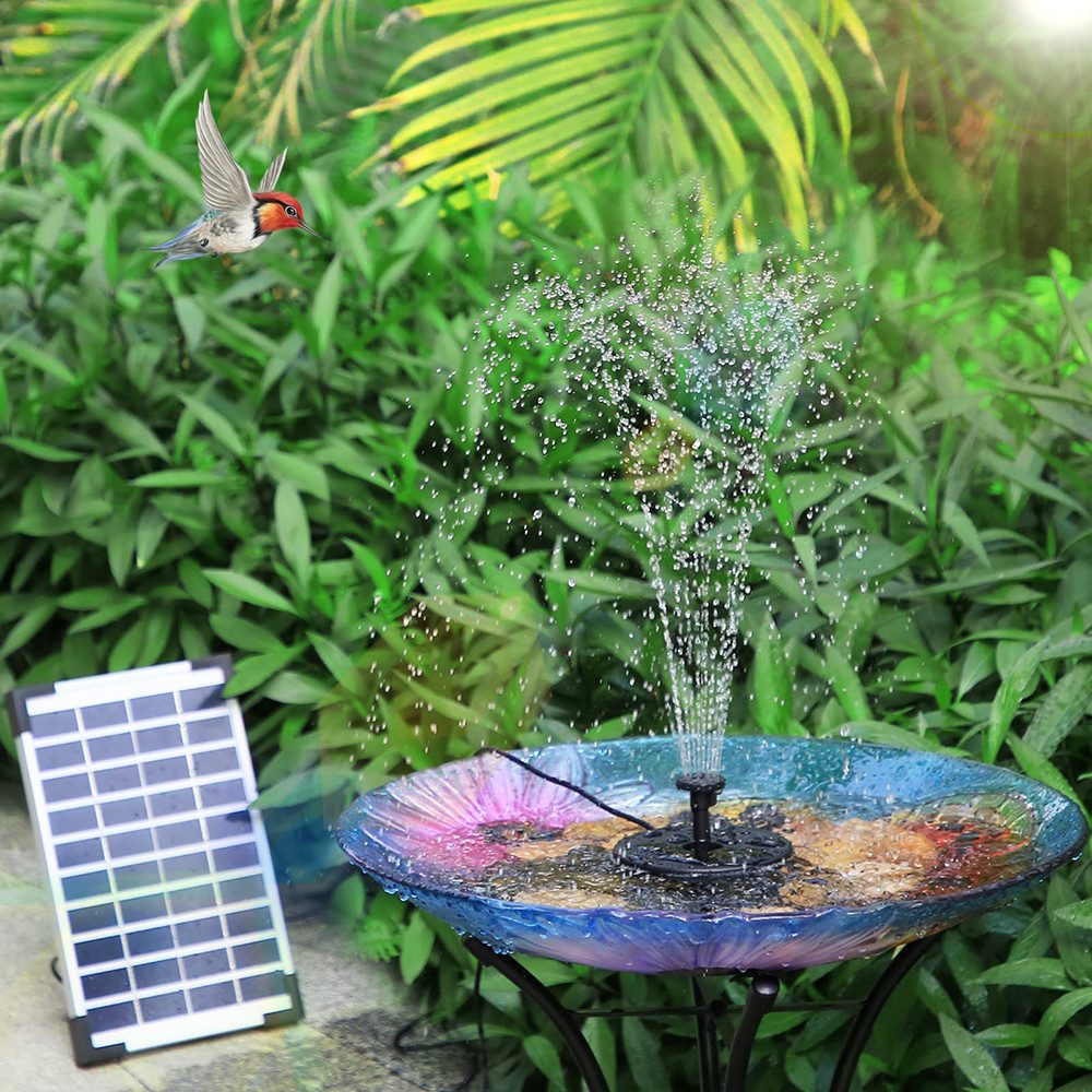 BlingBin Solarpumpe 5W Solar Springbrunnen Gartenbrunnen günstig online kaufen