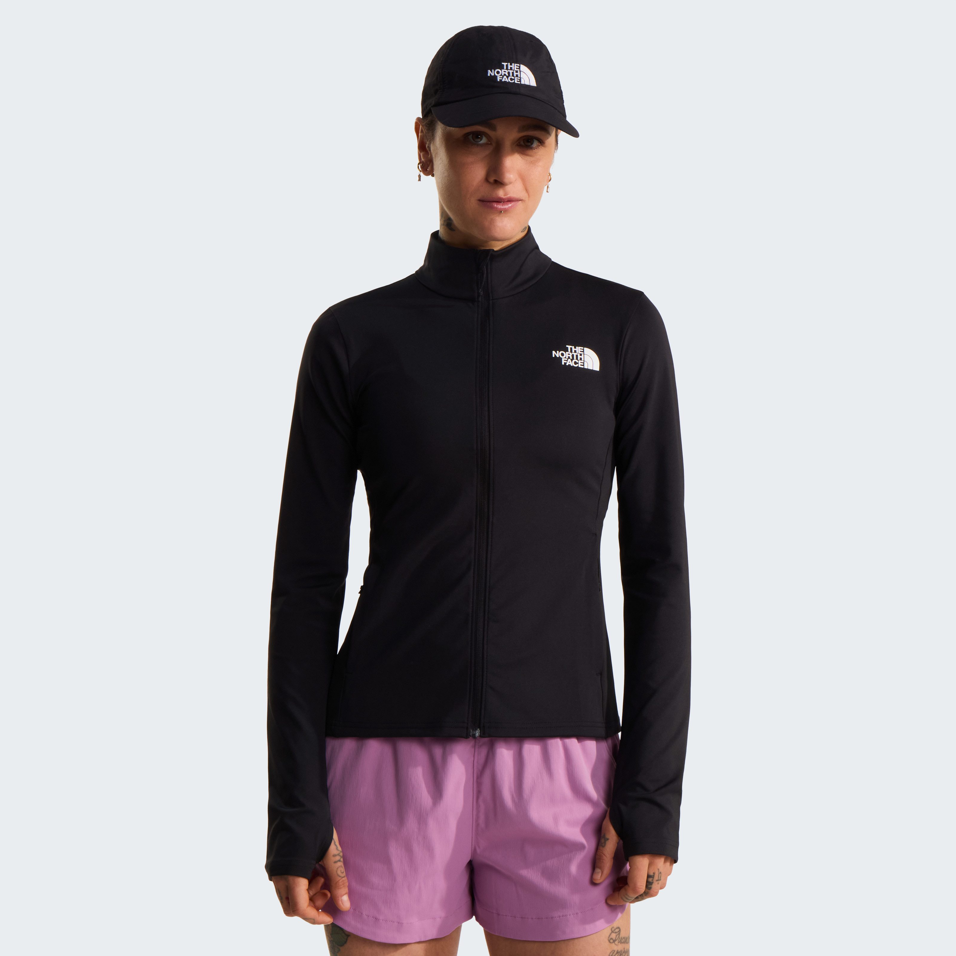 The North Face Trainingsjacke W FLEX FULL ZIP JACKET für Fitness und sportliche Aktivitäten, viel Stretch
