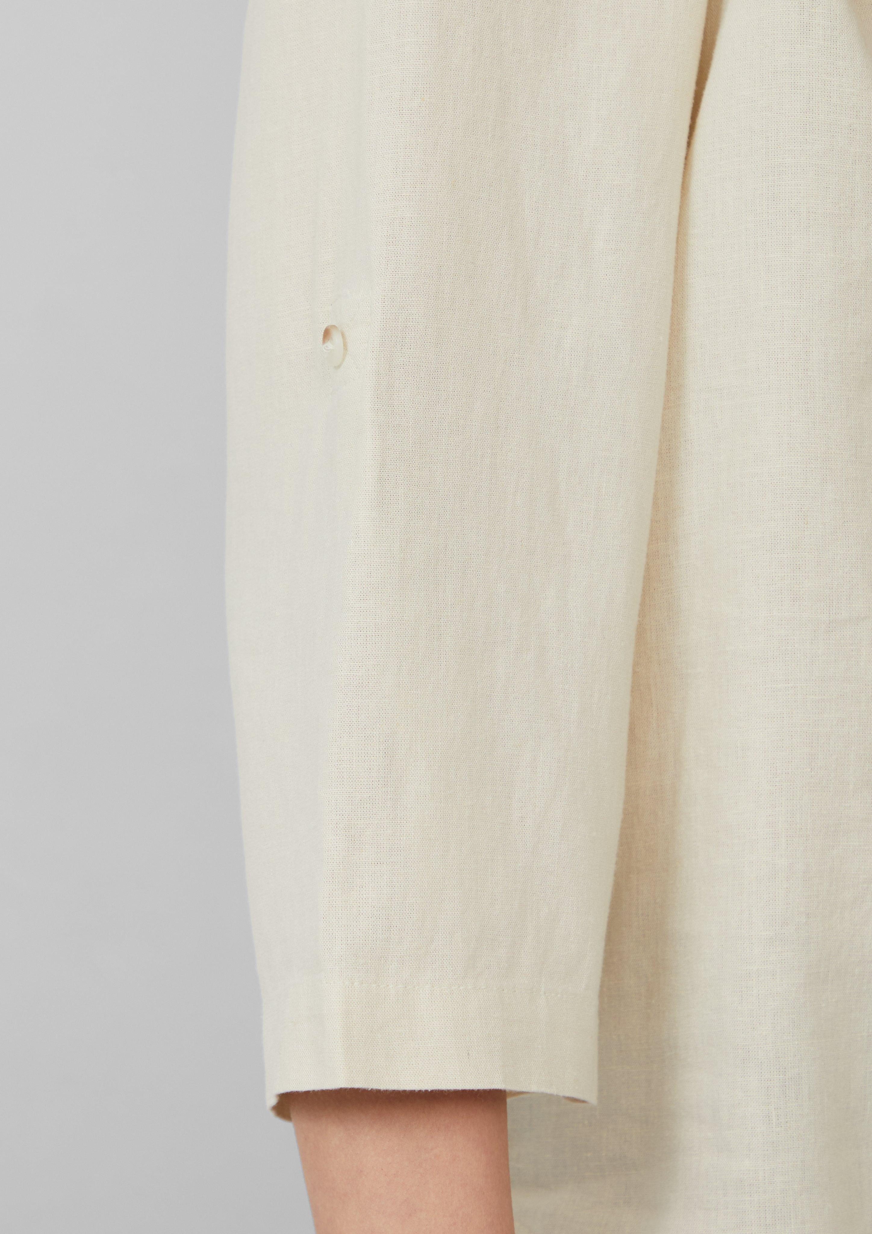 s.Oliver Langarmbluse Bluse aus Leinenmix mit günstig online kaufen
