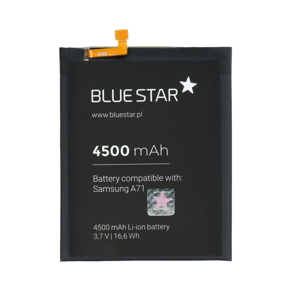 Austausch kompatibel GALAXY Li-lon Smartphone-Akku EB-BA715ABY BlueStar (A715F) Accu mit A71 4500mAh Batterie Ersatz SAMSUNG Akku