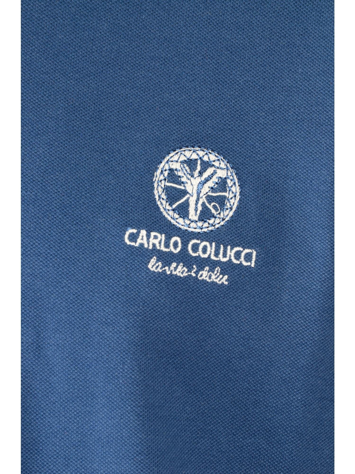 Royalblau Capodanno Poloshirt CARLO COLUCCI
