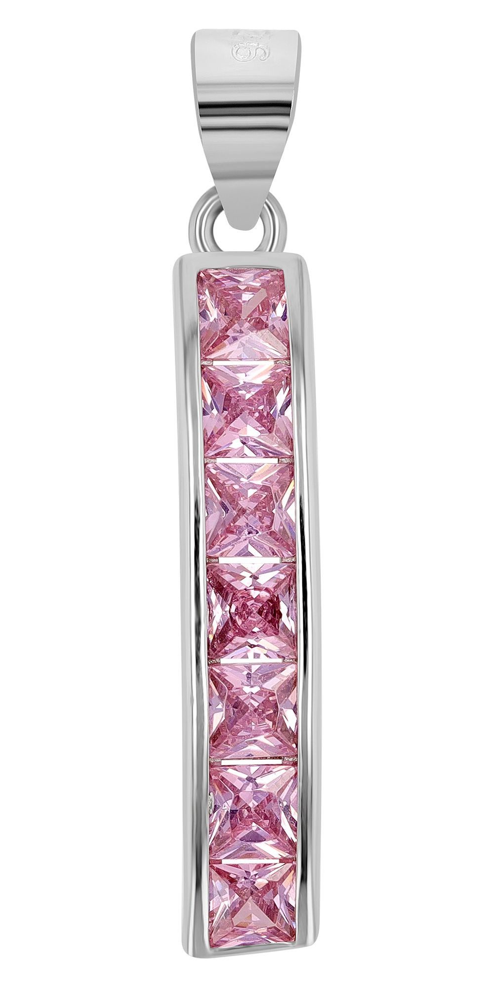 Kettenanhänger Anhänger aus 925 Silber mit Zirkonia