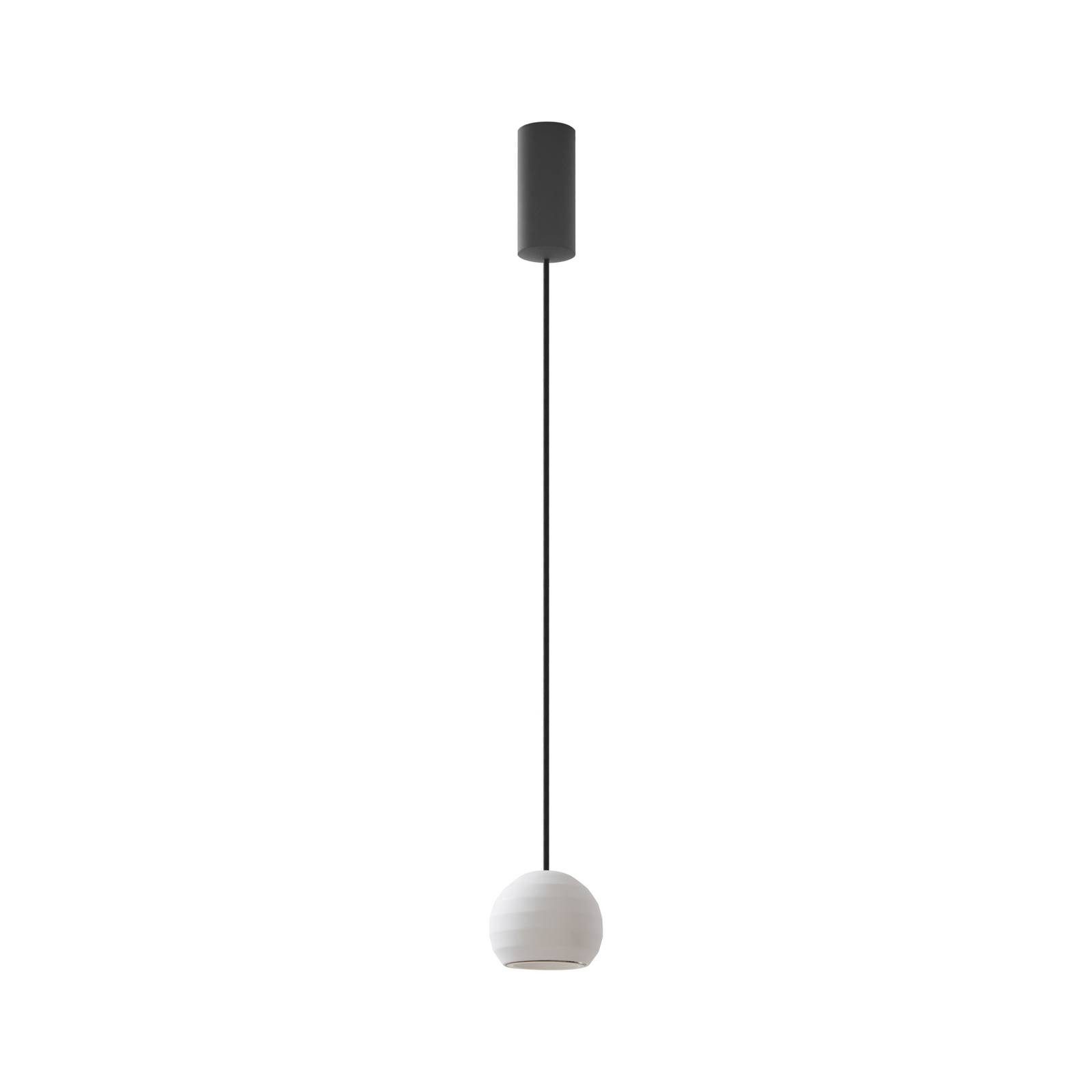 Lucande Hängeleuchte Darkorin, LED 5 W gesamt, warmweiß