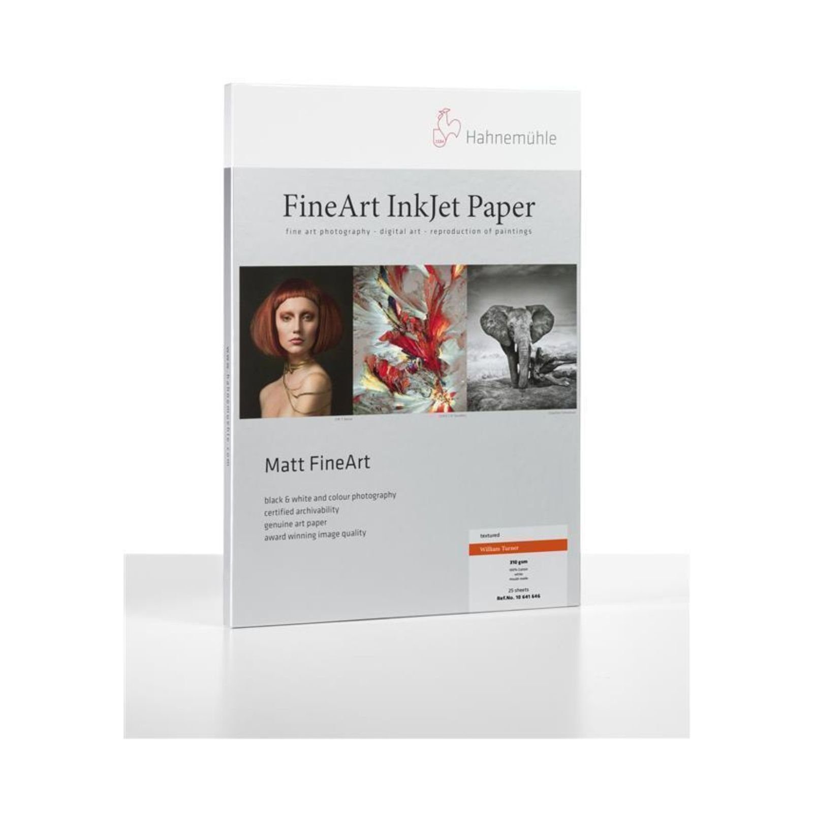 FineArt g/m² William Inkjet-Papier - 190 25 Blatt A3+ DIN Fotopapier - Turner Hahnemühle -