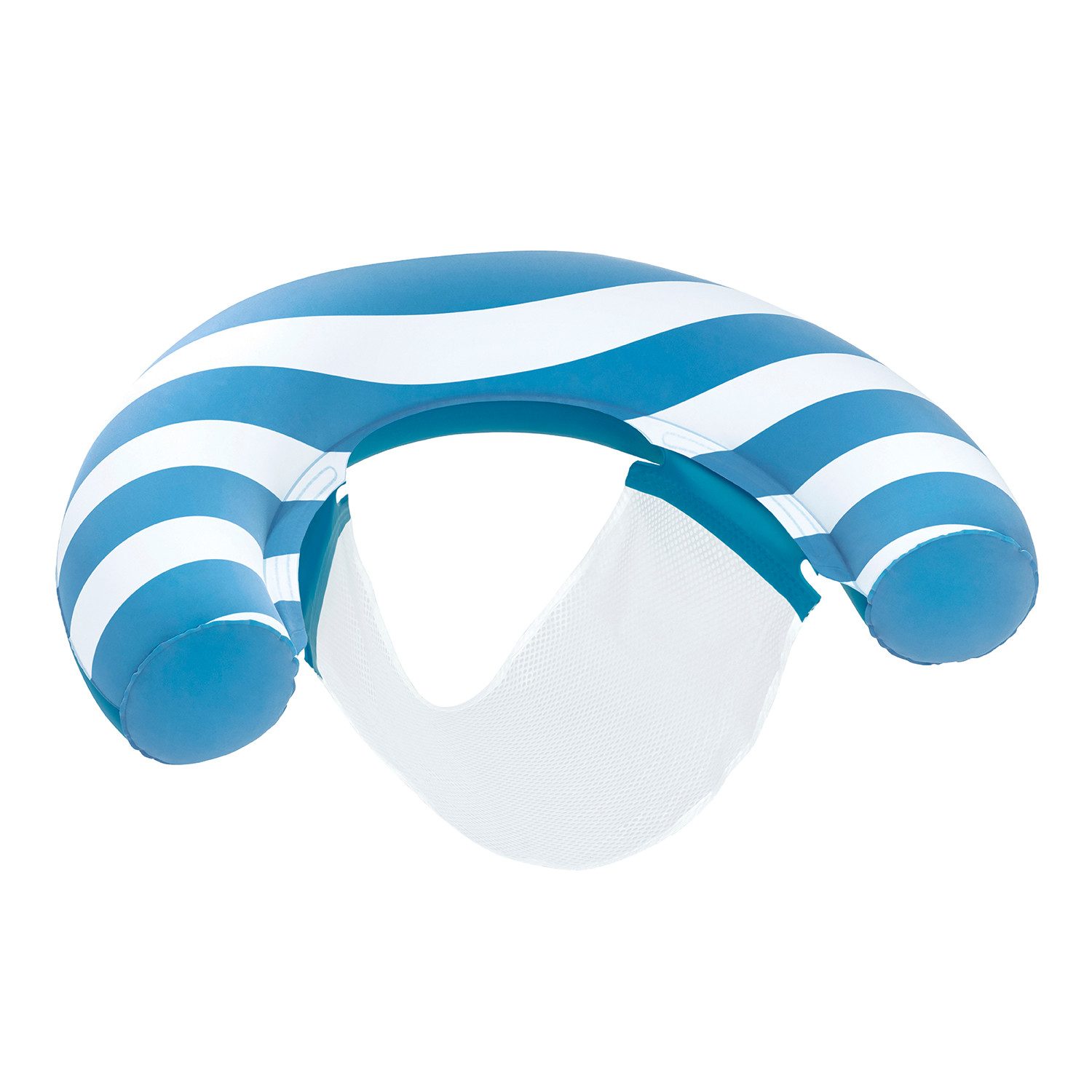 Bestway Badeinsel Comfort Plush™, (Packung, 1-St., 103 x 70 x 21,5 cm), Hochwertige, wasserfeste Comfort Plush™ -Samtoberfläche