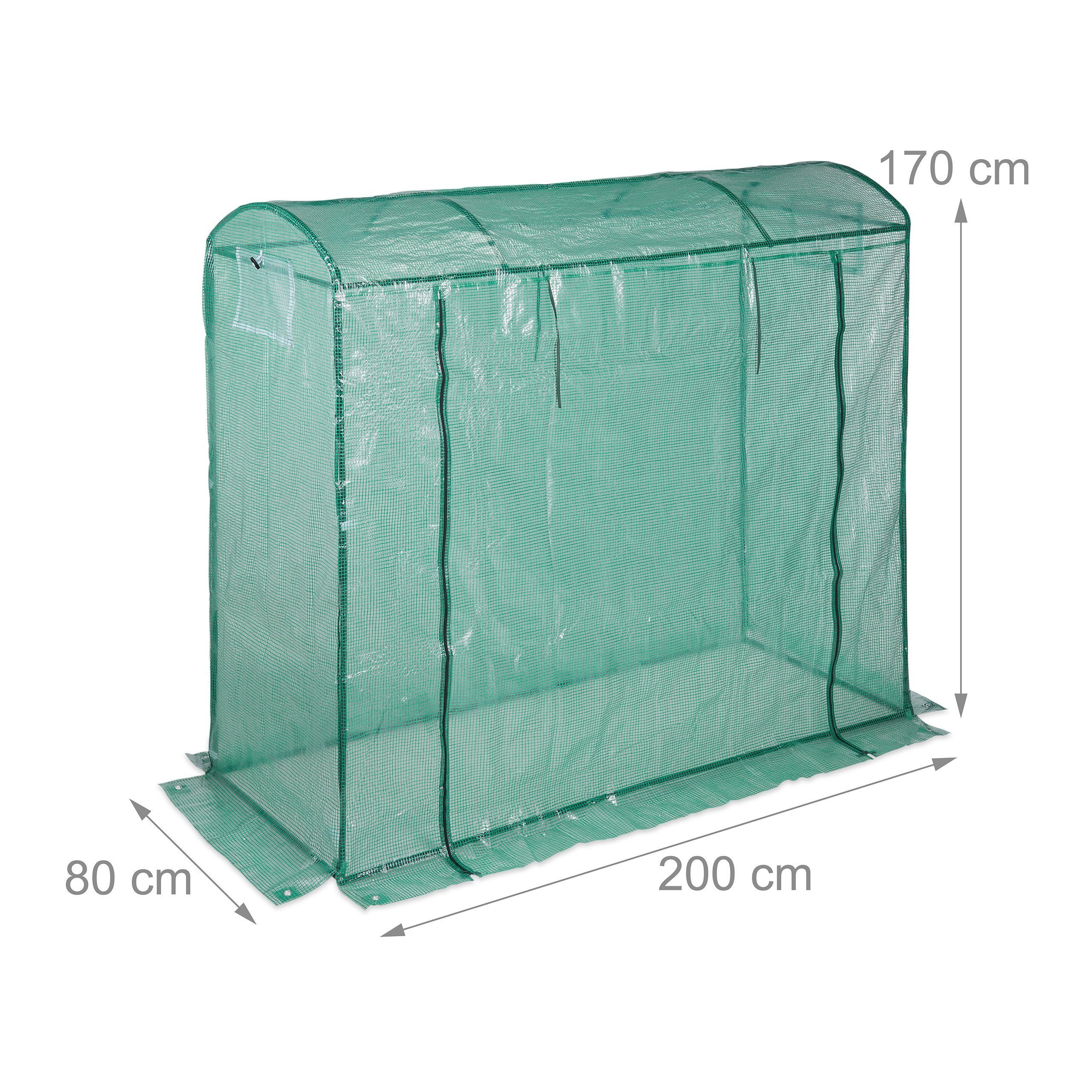 relaxdays Foliengewächshaus Tomatengew...