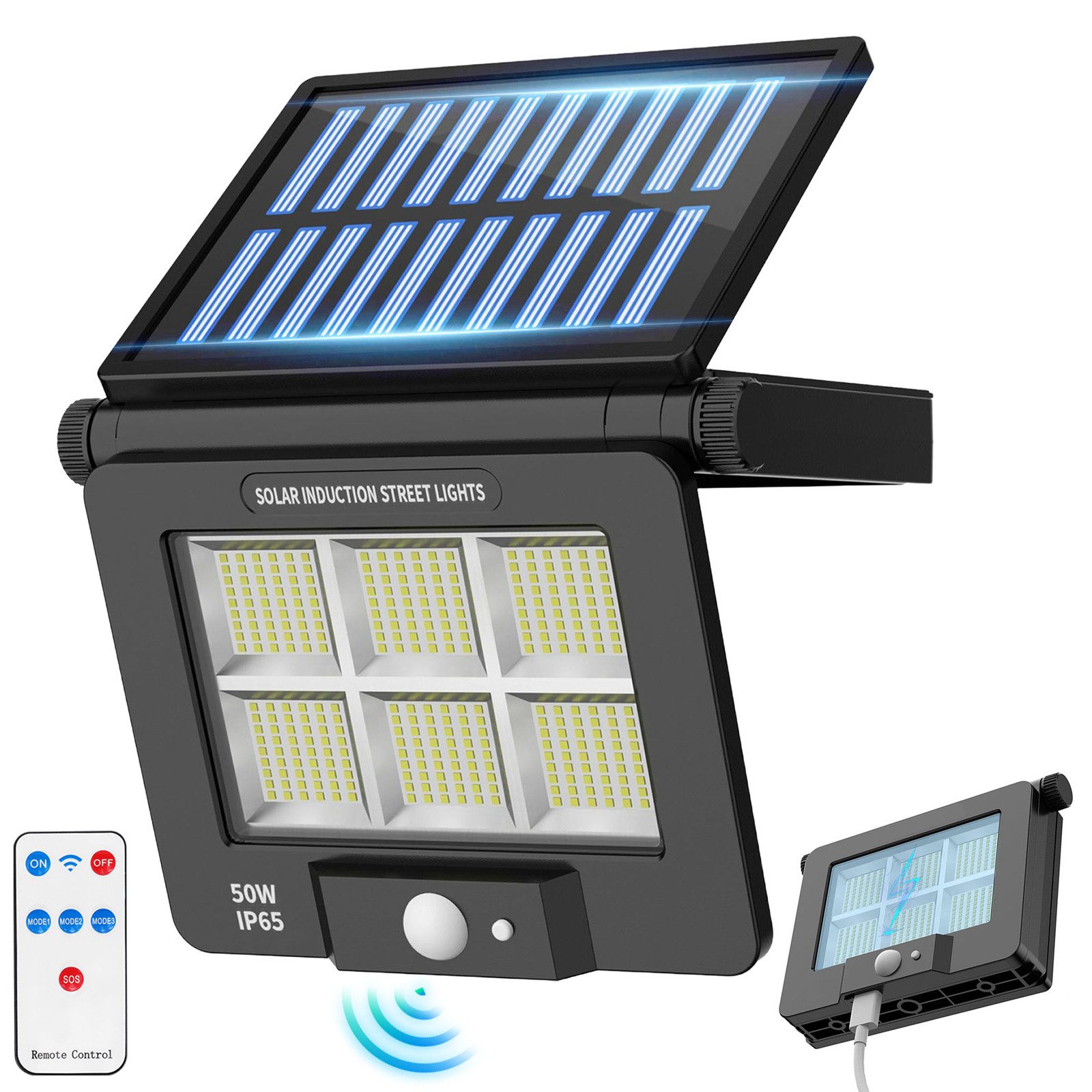 BlingBin LED Solarleuchte Solar Wandleuchte für günstig online kaufen