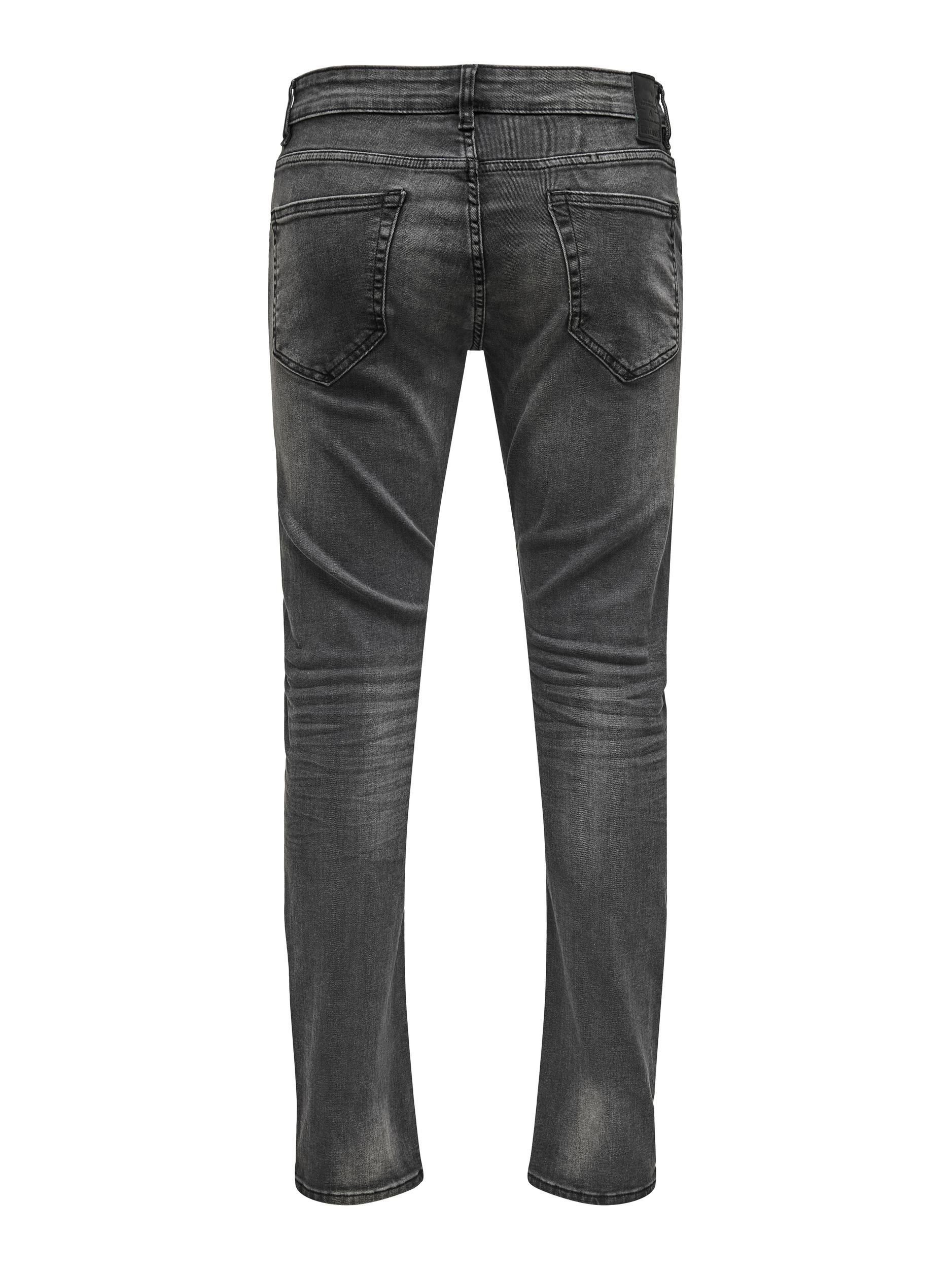 Only & Sons Herren Jeans ONSLOOM BLACK DCC 0448 - Slim Fit - Schwarz - Blac günstig online kaufen