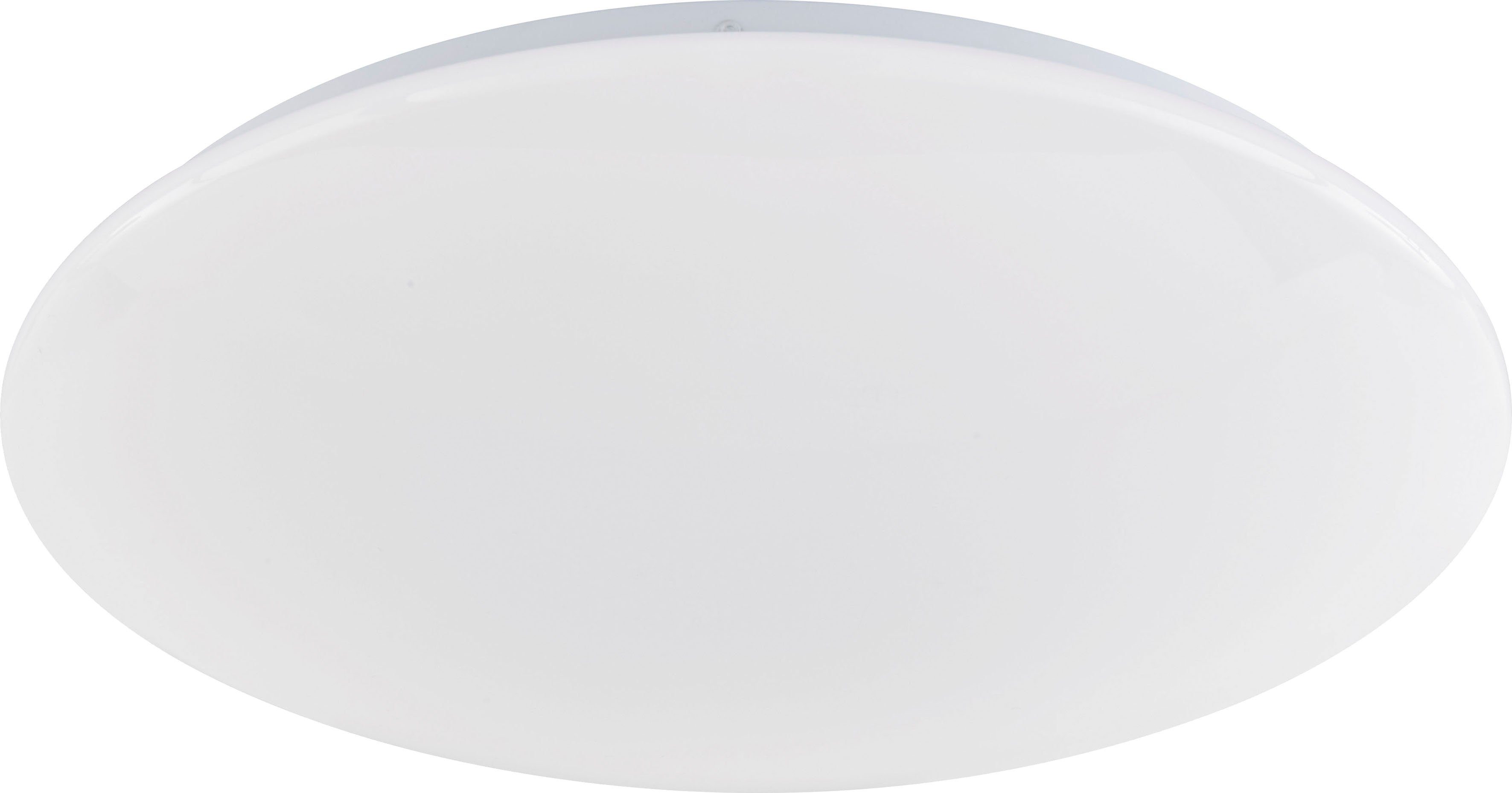 FISCHER Dimmfunktion, integriert, Warmweiß & Deckenleuchte LED fest HONSEL Mona, LED