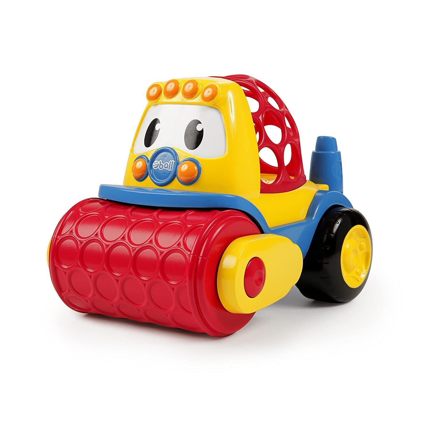 Kids II Spielzeug-Auto Spielzeugauto - Oball Go Grippers Dampfwalze