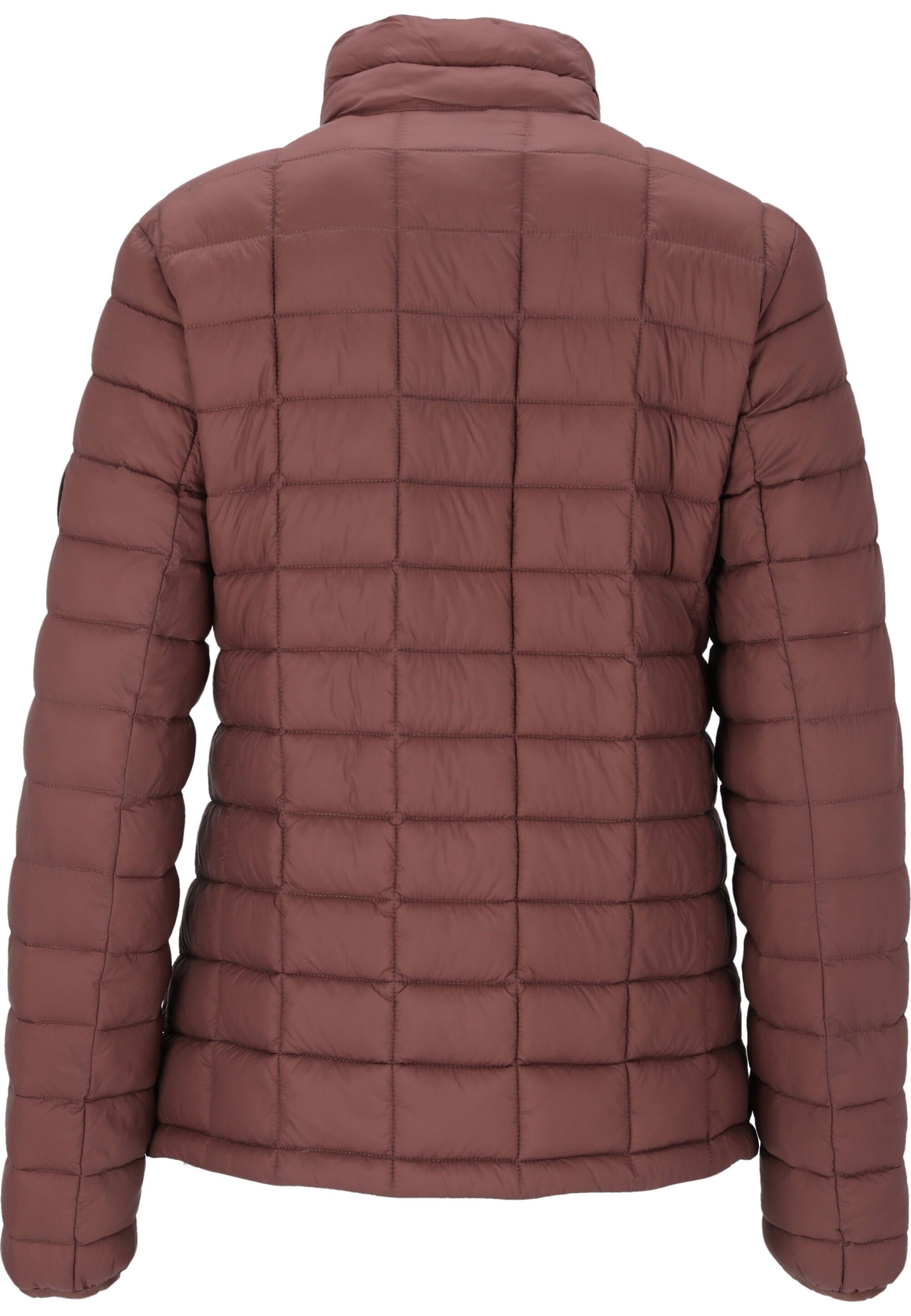 WHISTLER Stepp-Design Kate tollem in braun-rot Outdoorjacke