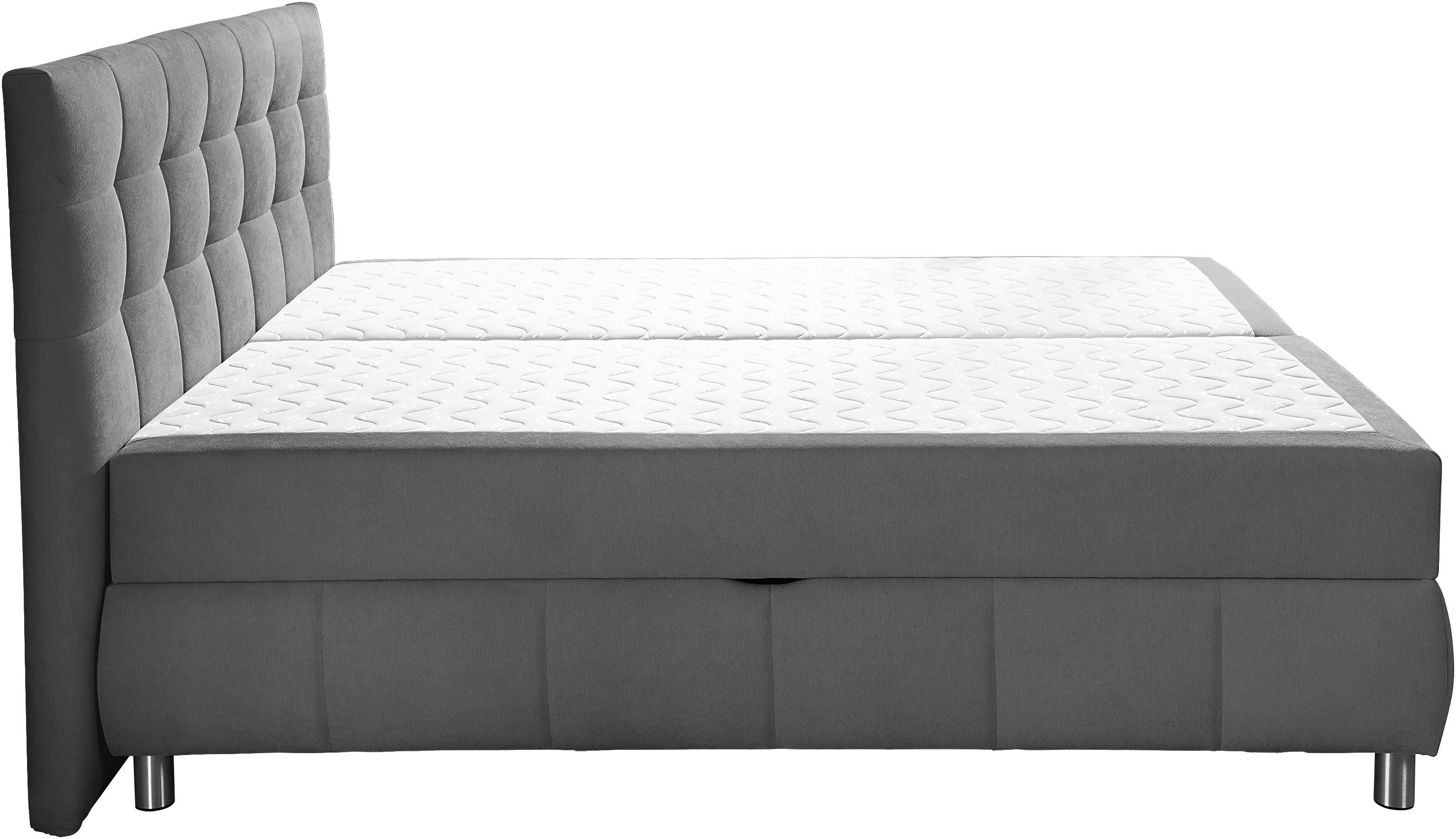 Home affaire Boxbett Marvao inkl. Bettkasten und Topper, Boxbett mit Bettkasten, inkl. Topper – Bild 4 von 5