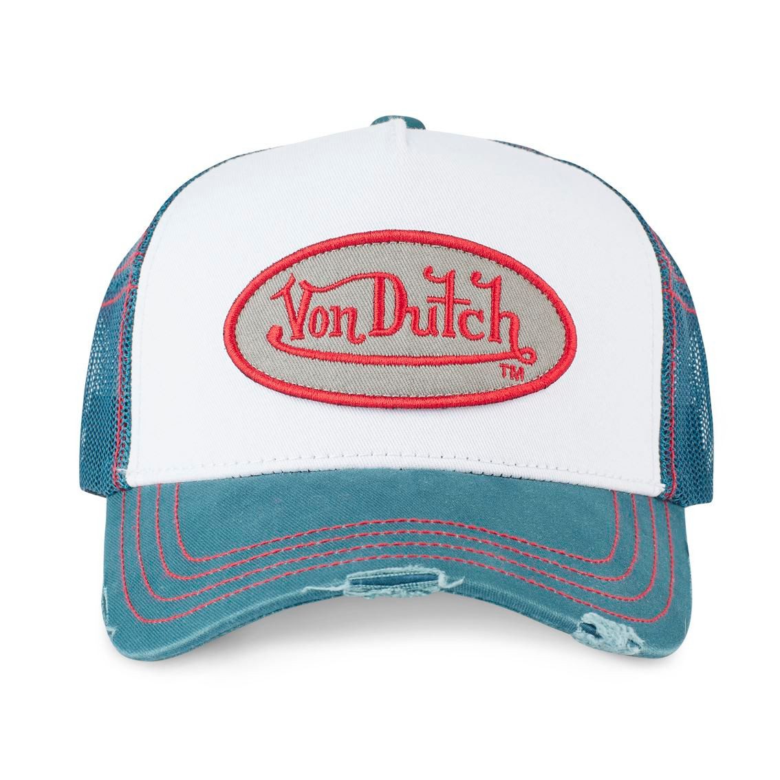 Von Dutch Trucker Cap Von Dutch Originals Trucker Cap - SUMMER Baseball Mesh (Basecap, Basecap, Meshcap, Trucker Kappe) Used-Look