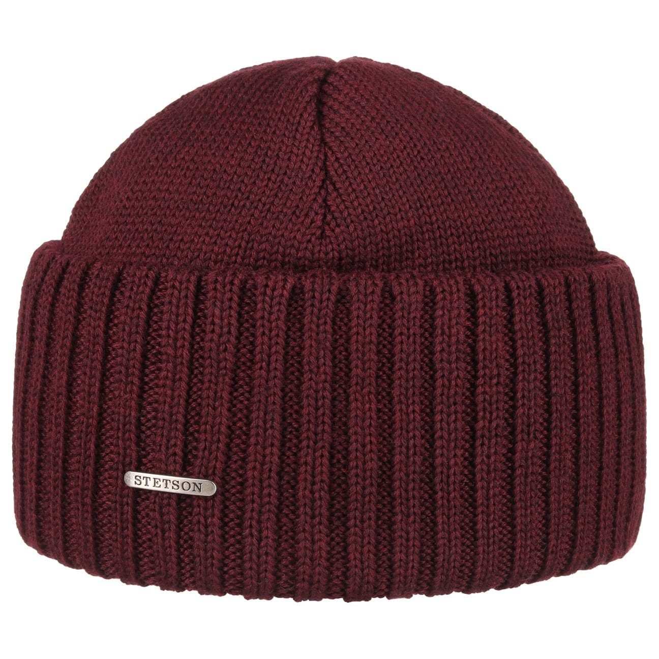 Stetson Strickmütze (1-St) Umschlagmütze mit Umschlag, günstig online kaufen