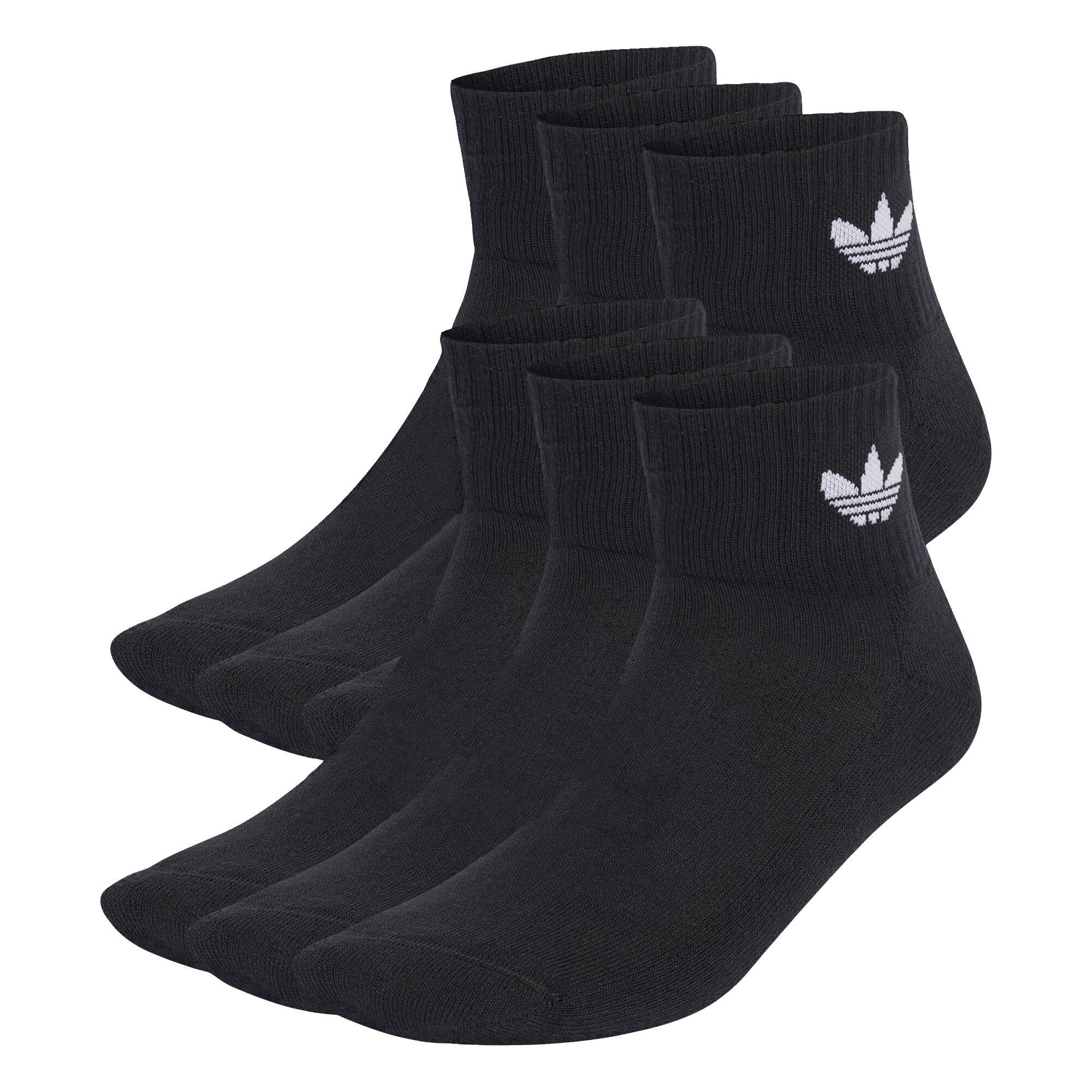 Sportsocken ANKLE 6 adidas Black MID PAAR Originals SOCKEN,