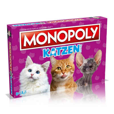 Winning Moves Spiel, Brettspiel »Monopoly - Katzen«