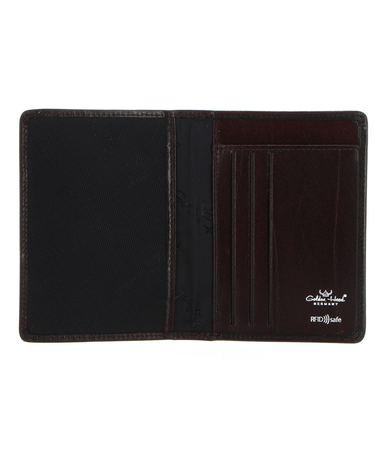 Golden Head Etui Ausweisetui 4480, aus echtem Rindsleder mit RFID-Blocker Schutz