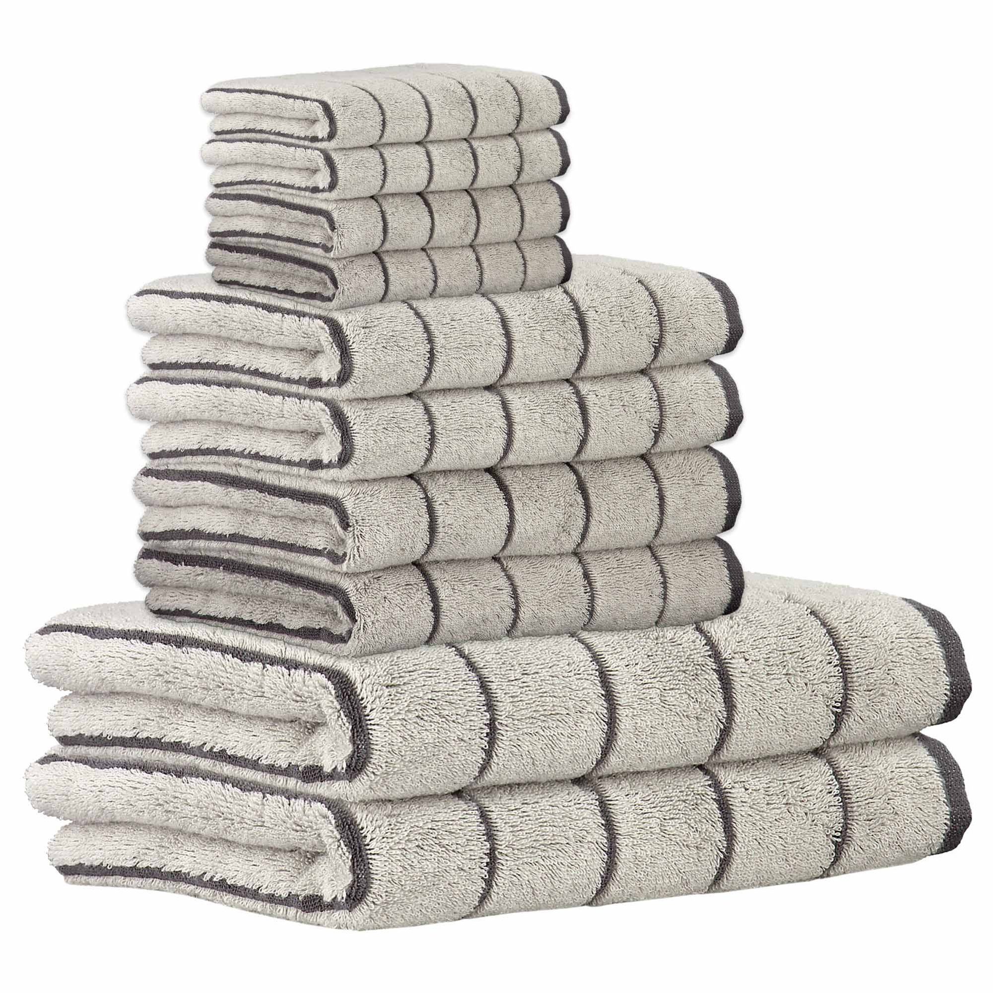 Cawö Handtuch Unisex Handtuch 1er Pack, 10er Pack Baumwolle, Frottier (Set, 10-St)