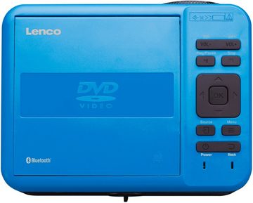 Lenco LPJ-500BU LCD-Beamer (2800 lm, 04.05.00, integrierter DVD-Player und Bluetooth)