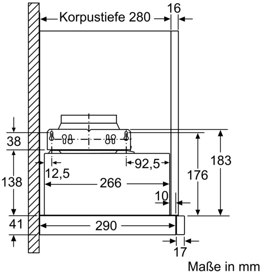NEFF Flachschirmhaube D46BR22X1 Serie N 30 D46BR22X1