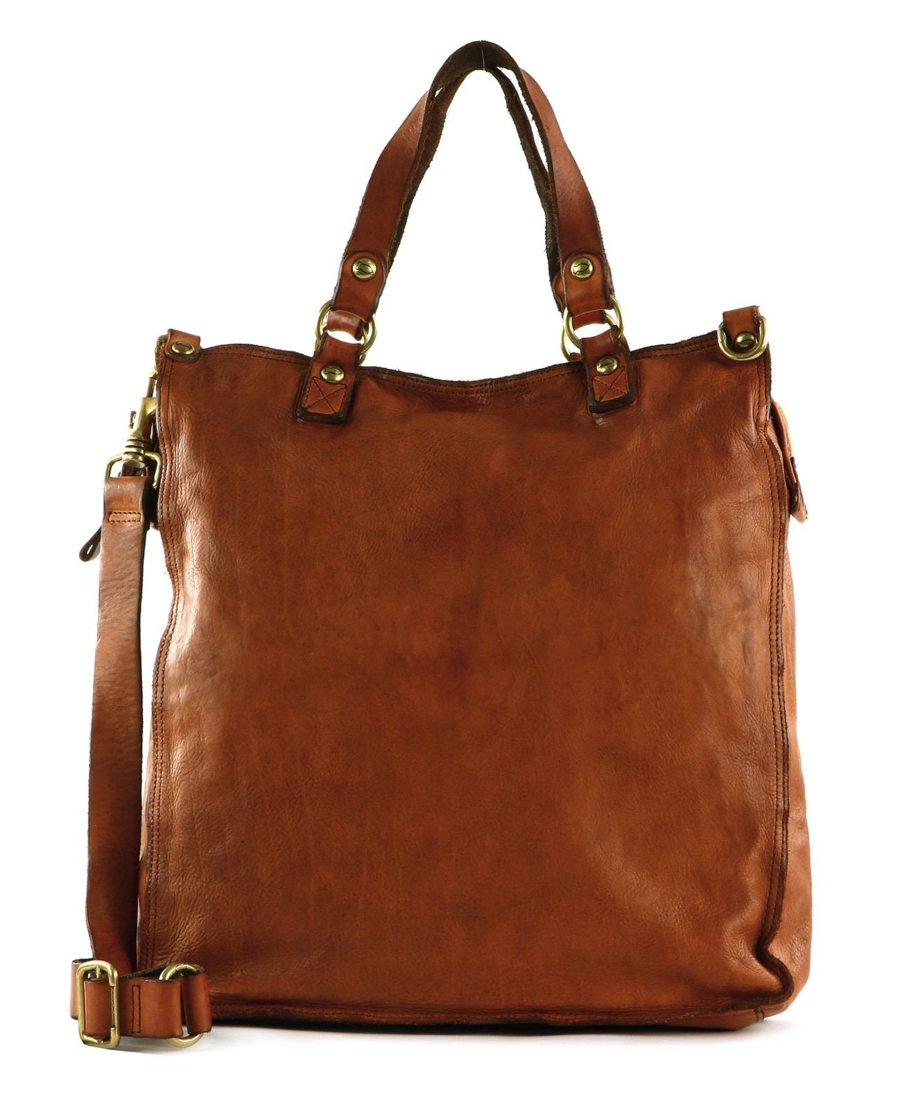 Campomaggi Schultertasche Cognac