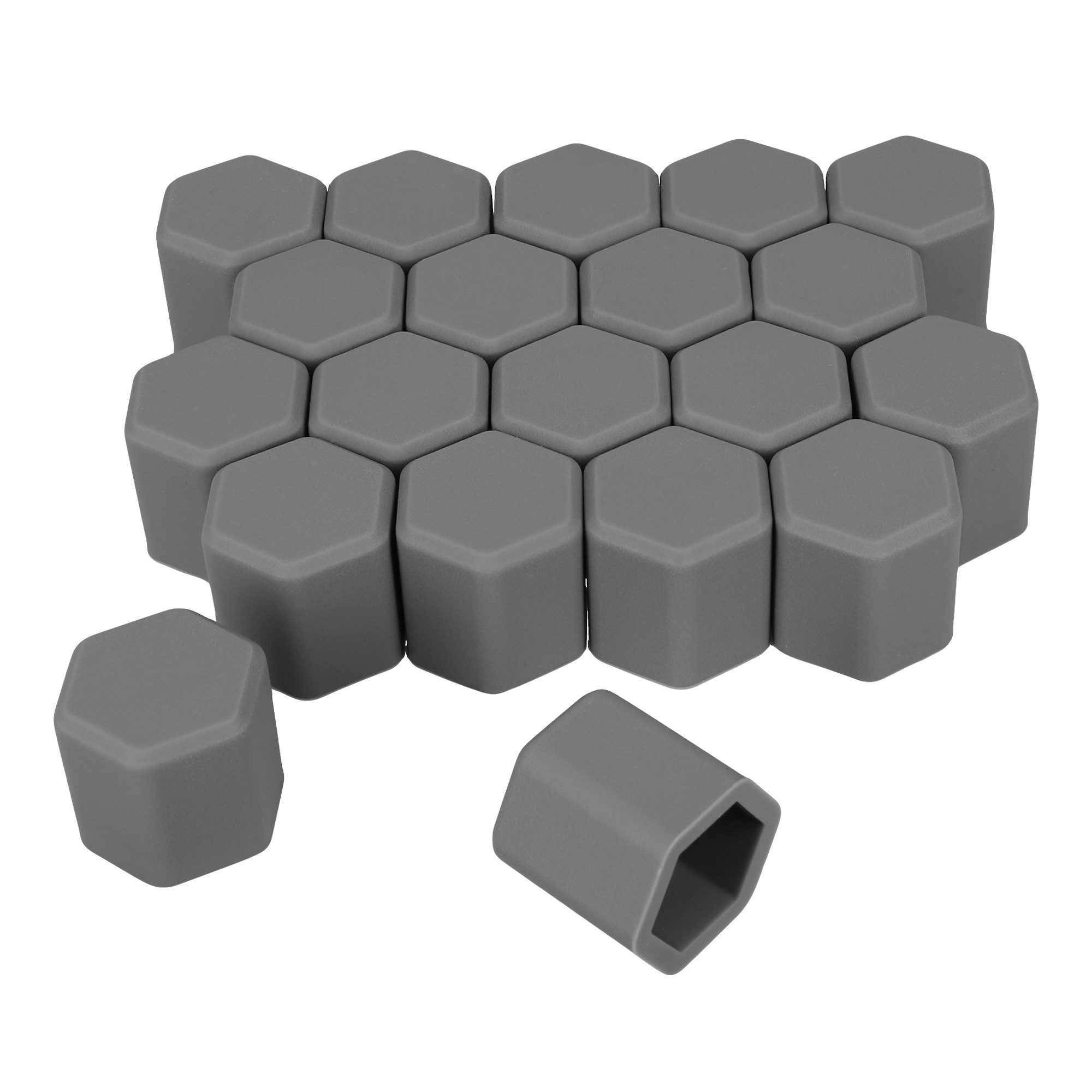 Muttern 20x Abdeckung für 17 mm Radmuttern Auto Rad Schraube