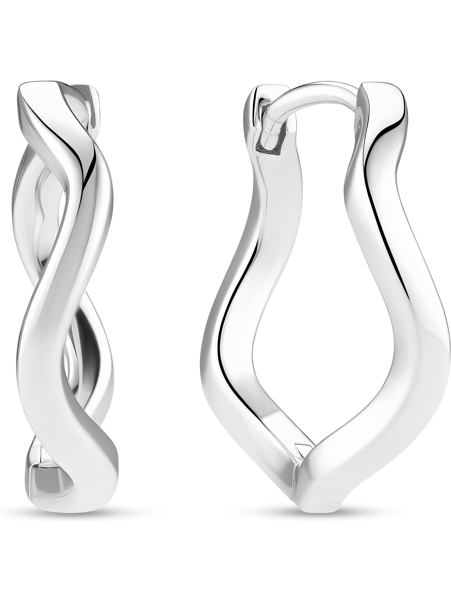 Paar Creolen Sif Jakobs Jewellery Damen-Creolen 925er Silber