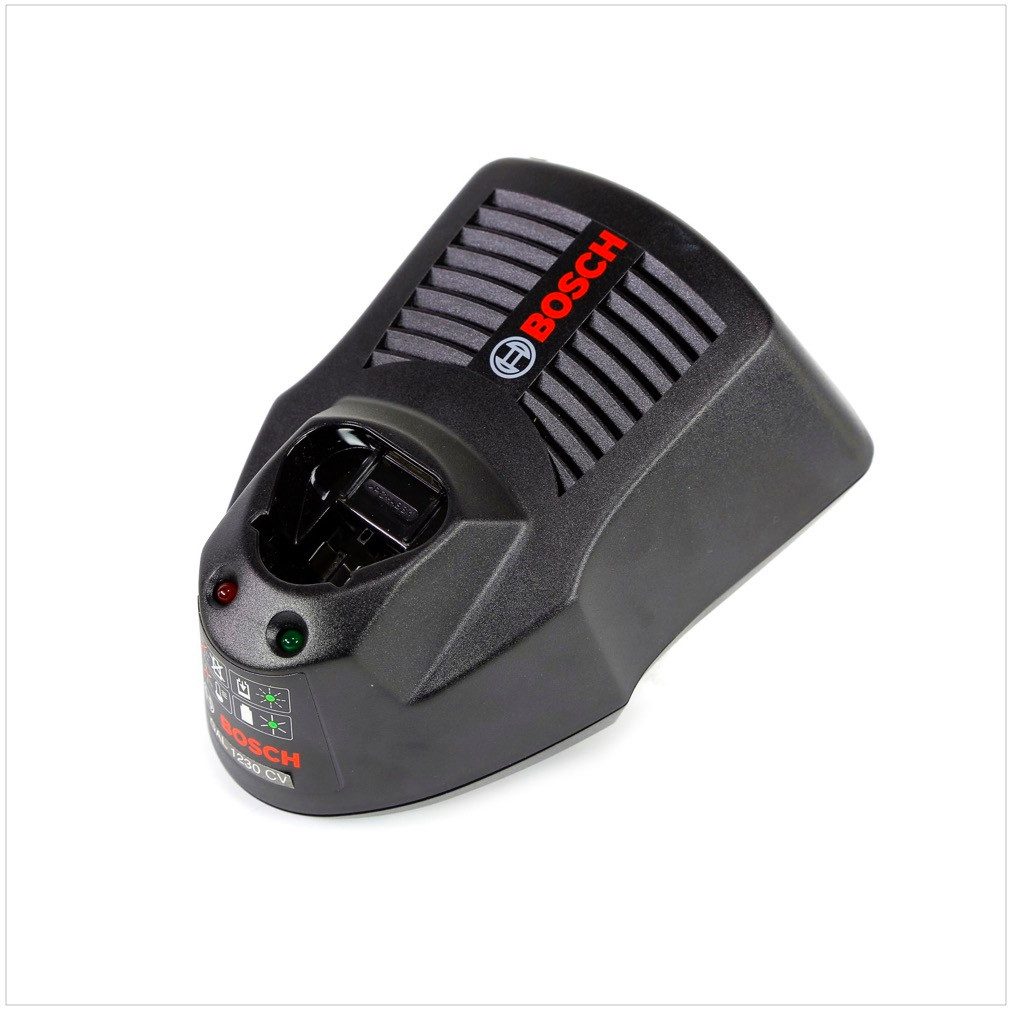 Bosch Professional GAL 1230 CV Professional Schnell Ladegerät für 12 V Li-lon Akku Schnelllade-Gerät