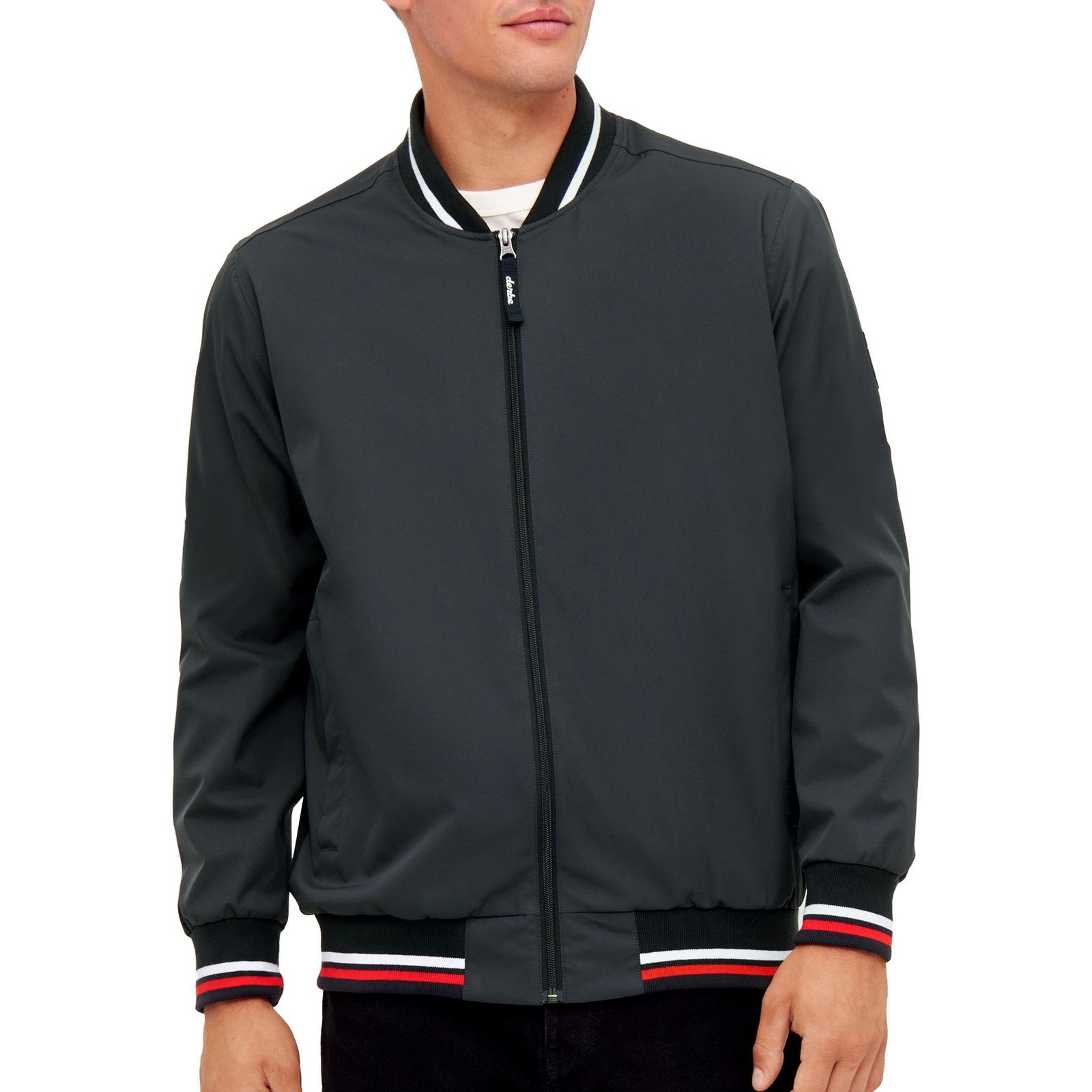 Derbe Outdoorjacke Bomberjacke Blousby_Sport mit Markenpatch auf dem linken günstig online kaufen
