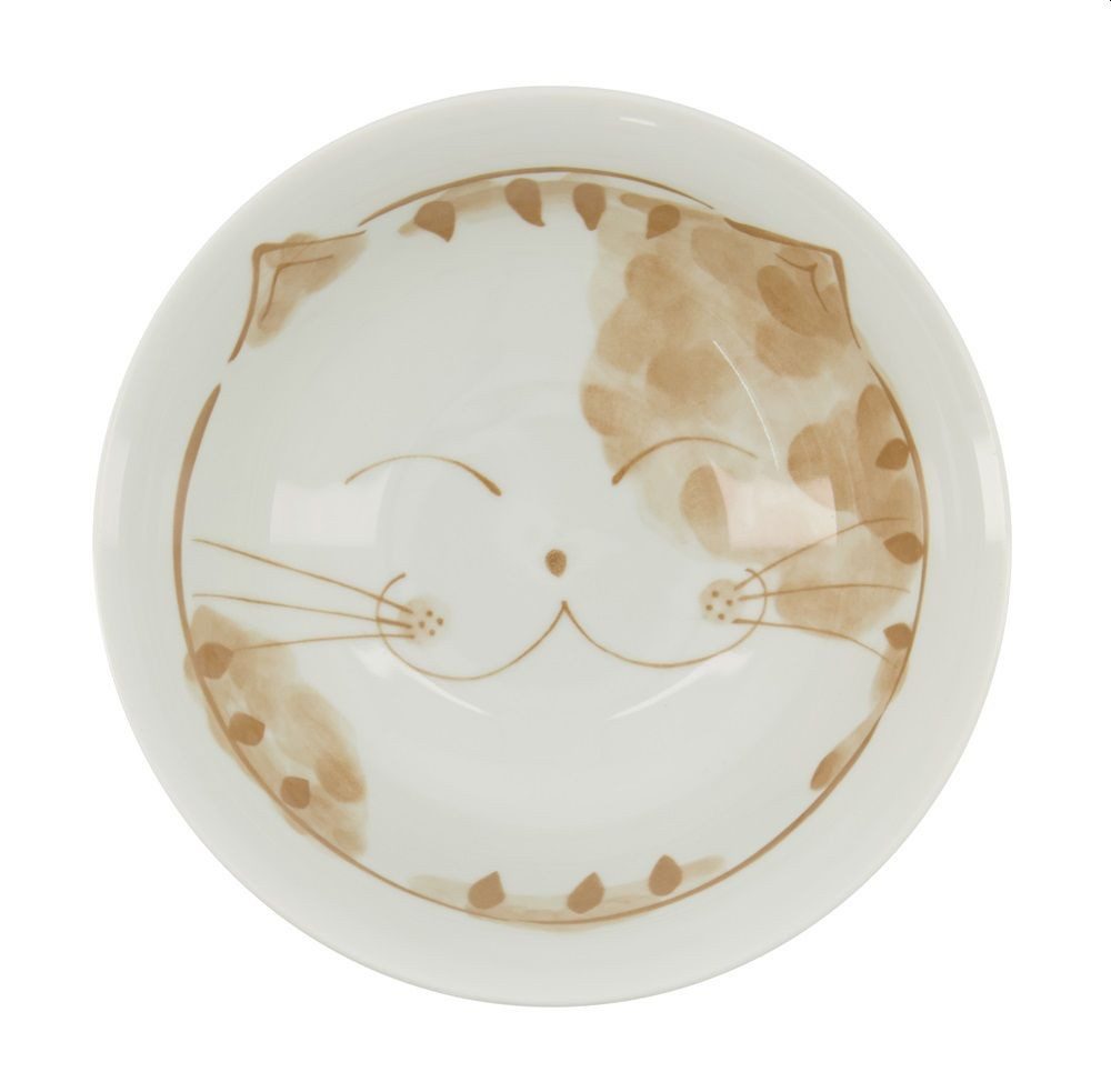 WestCraft Snackschale Tokio Japan Katzen Kawaii CatTayo Schüssel Blue Kawaii Fuku Cat Blue, Porzellan, (1-tlg), Ramen Reis Nudel Suppen Dessert Bowl, Blau Kawaii Cat 20x8cm