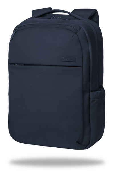 CoolPack Schulranzen Rucksack BOLT Navy Blau (1 Stück), 2 Hauptfächer, Anti-Diebstahl-Fach, ergonomisch