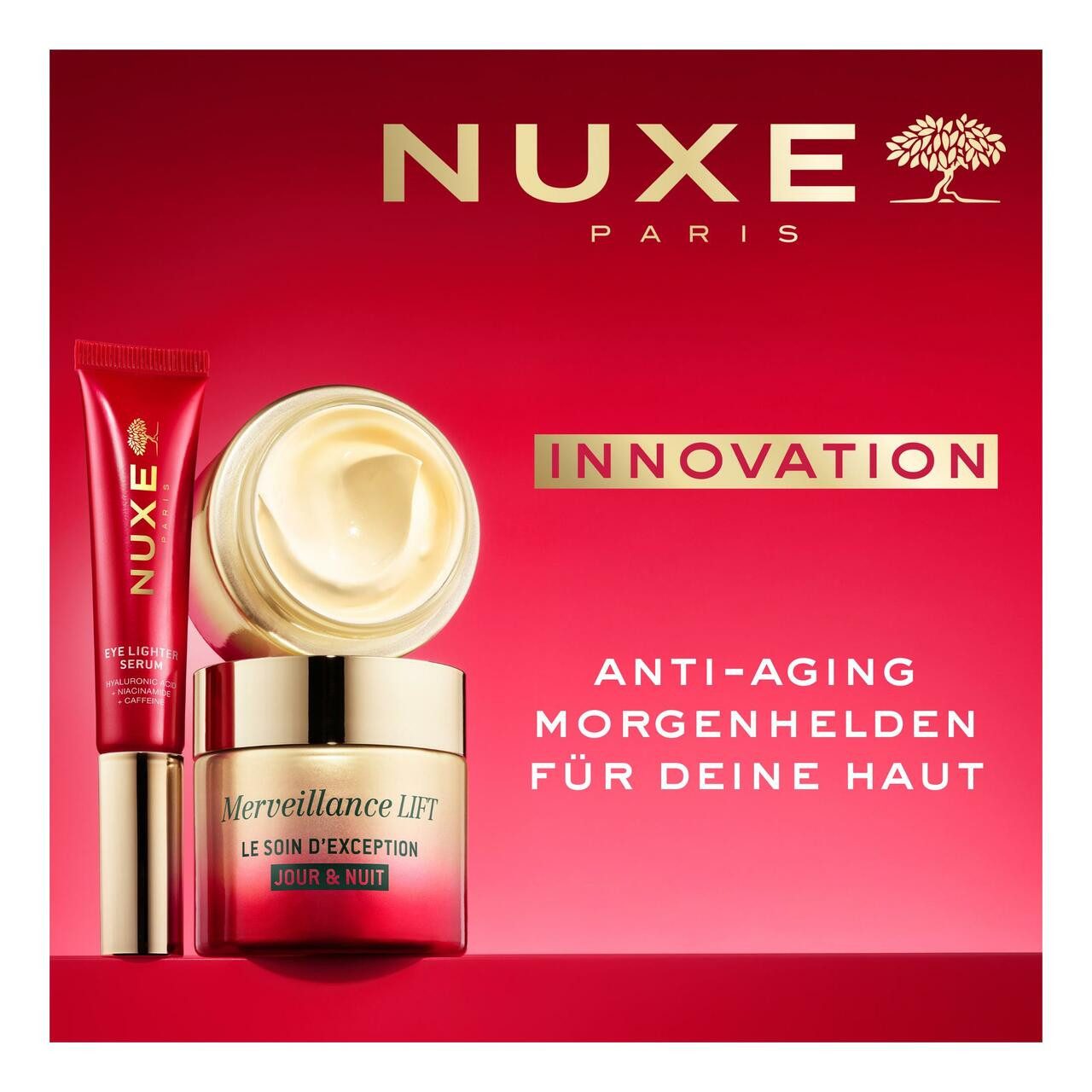 Nuxe Augengel Merveillance Lift Eyelighting Augenserum, für Alle Hauttypen