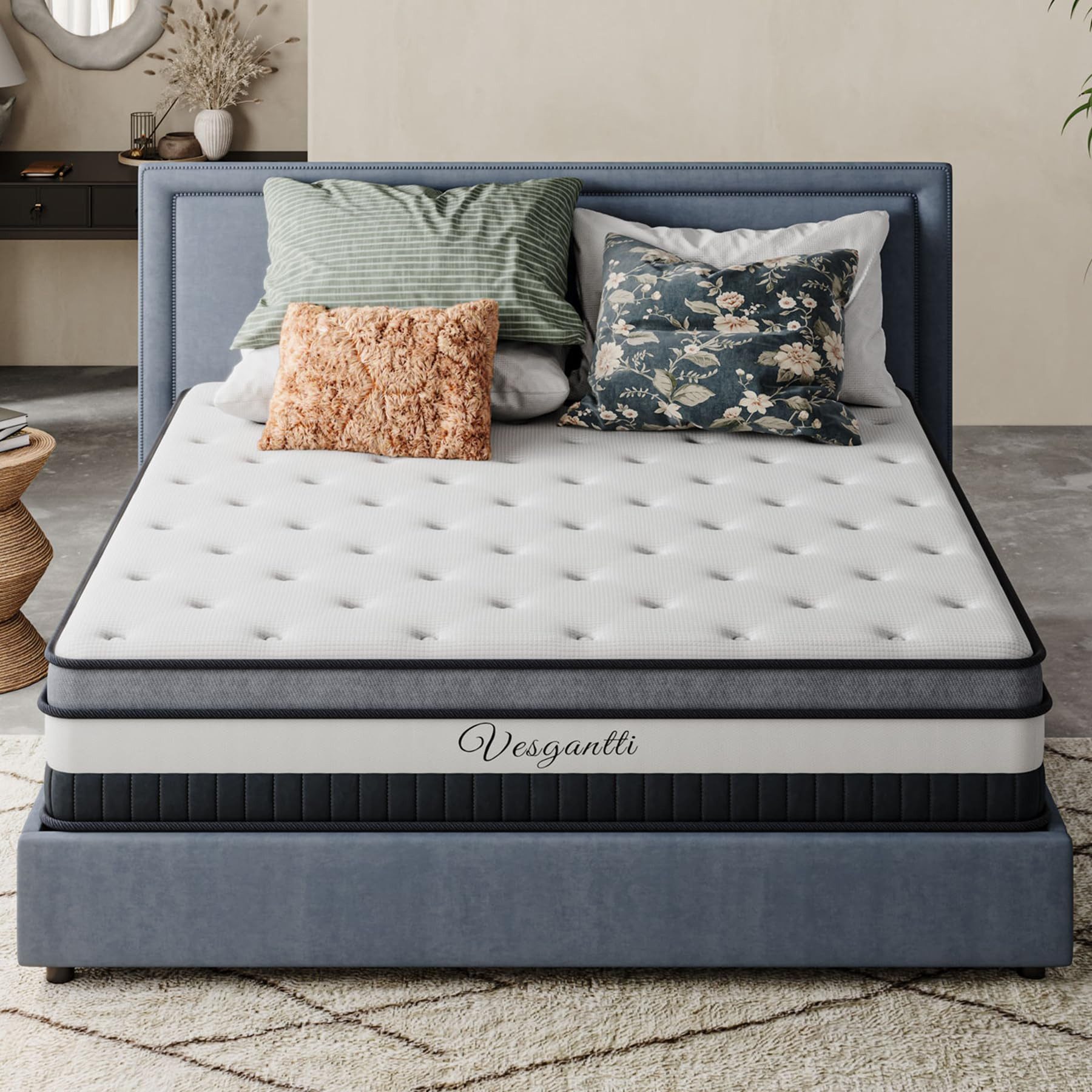 Taschenfederkernmatratze Federkernmatratze 26cm hoch H3 Hybirdmatratze BT2, günstig online kaufen