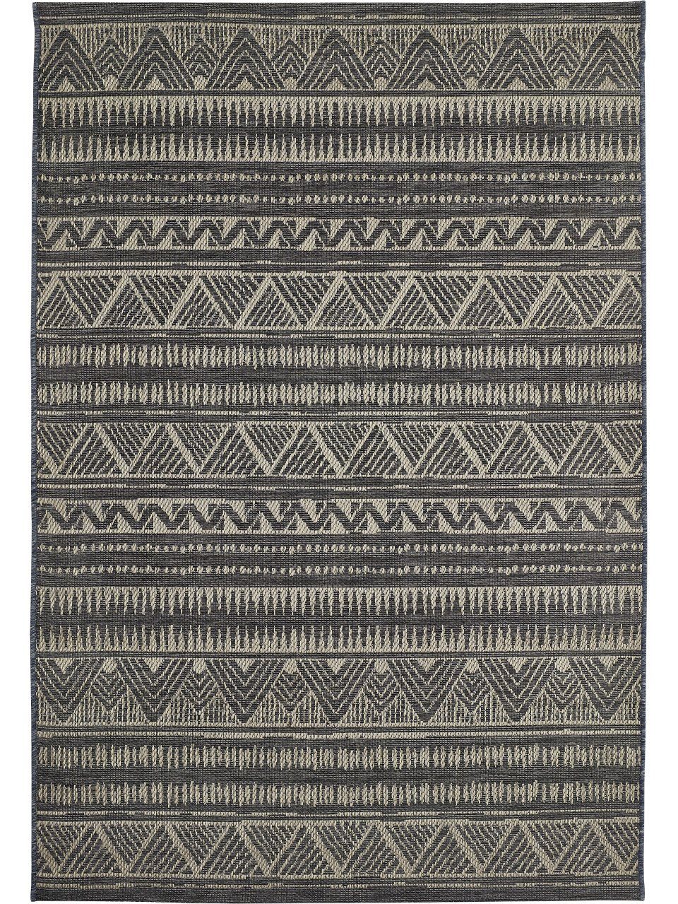 Andiamo Fußmatte Outdoorteppich Rio beige-grau, 133 x 190 cm