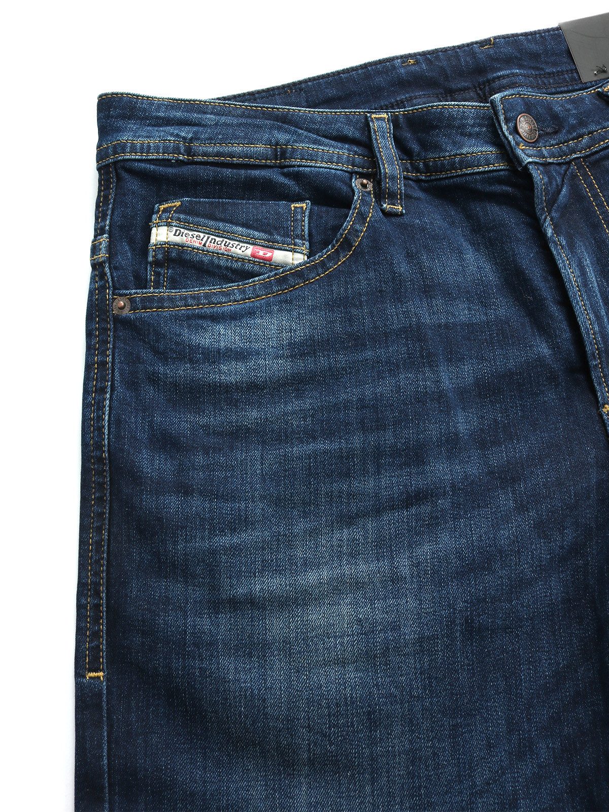 Slim-fit-Jeans Dunkelblaue Stretchjeans - Thommer-R RB065 - Länge:32