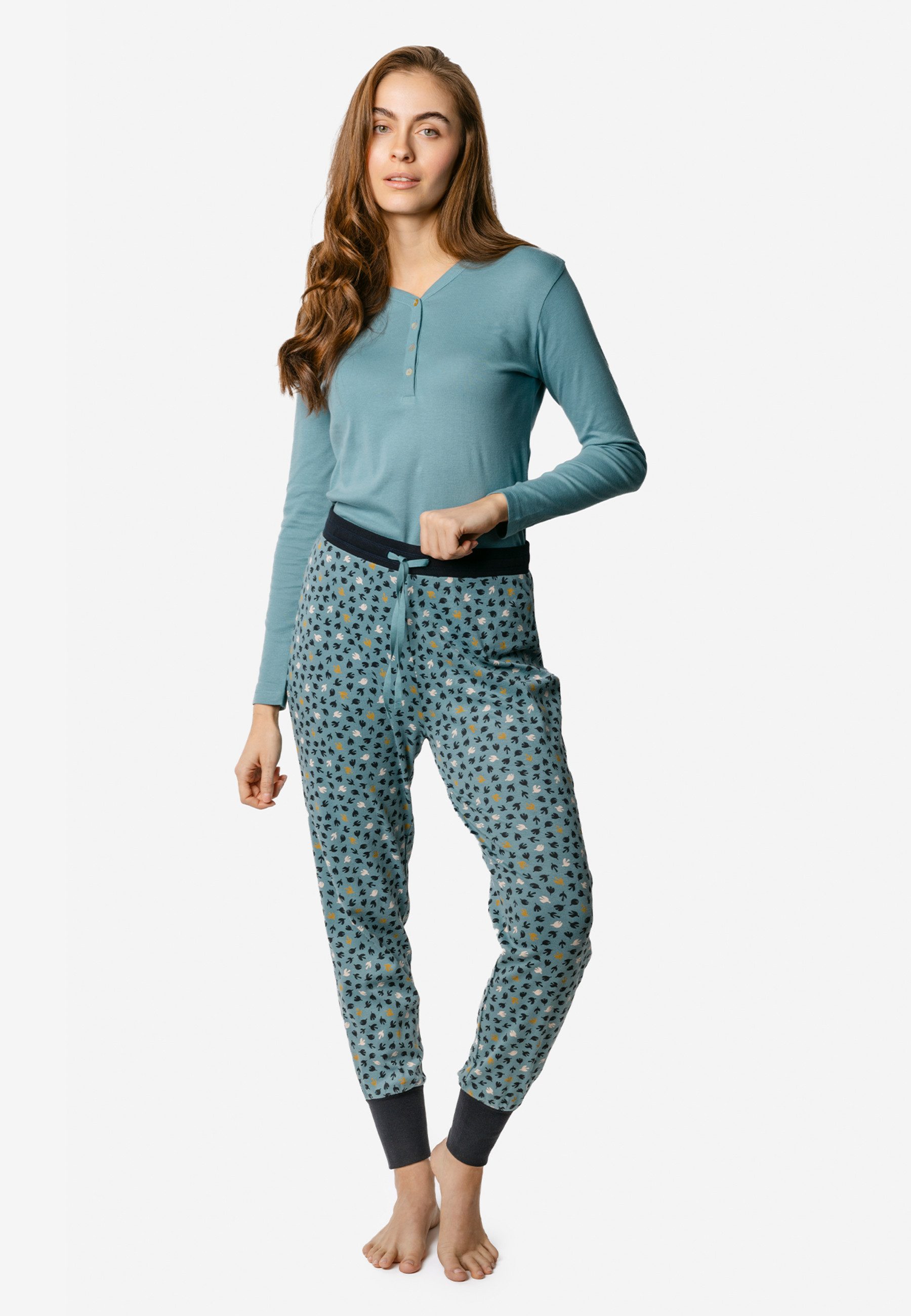 LIVING CRAFTS Schlafhose AVELINE GOTS zertifiziert