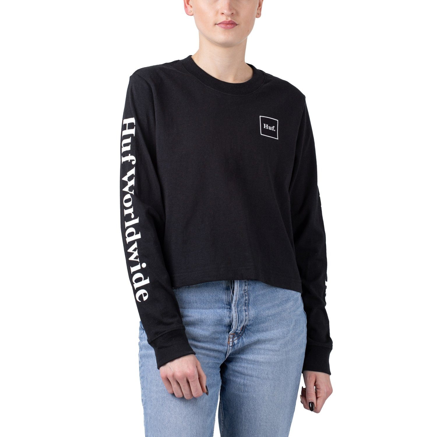 HUF Sweater HUF Domestic Crop Longsleeve