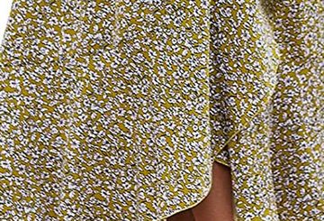 ZWY Druckkleid Kleider mit V-Ausschnitt, lange Röcke, Wickelröcke, Kleider für Damen (Strandkleider, Sommerkleider – Neue Kollektion) Bequeme Materialien