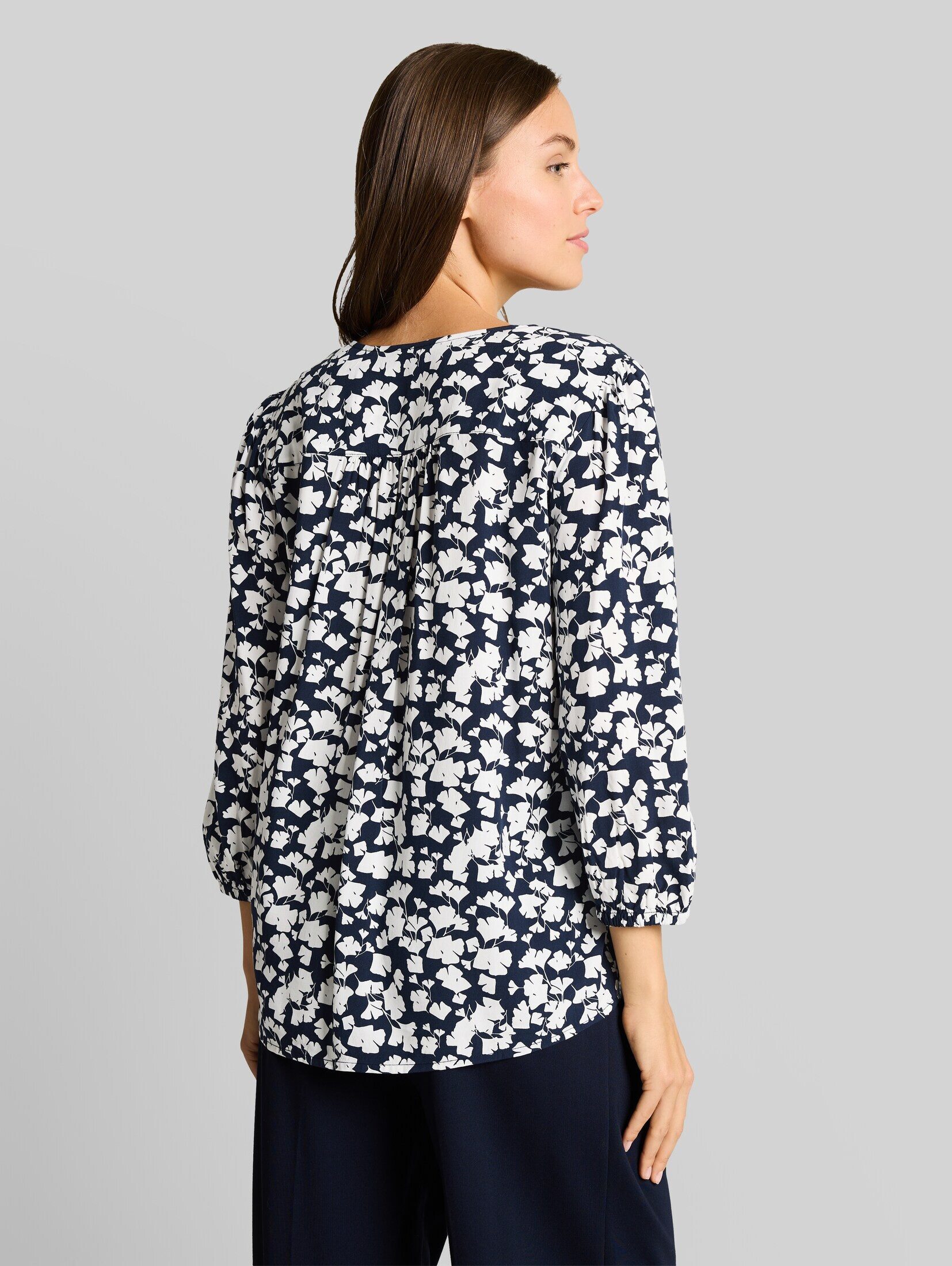 TOM TAILOR Langarmbluse Blusen & Shirts Bluse aus Viskose – Bild 3 von 5