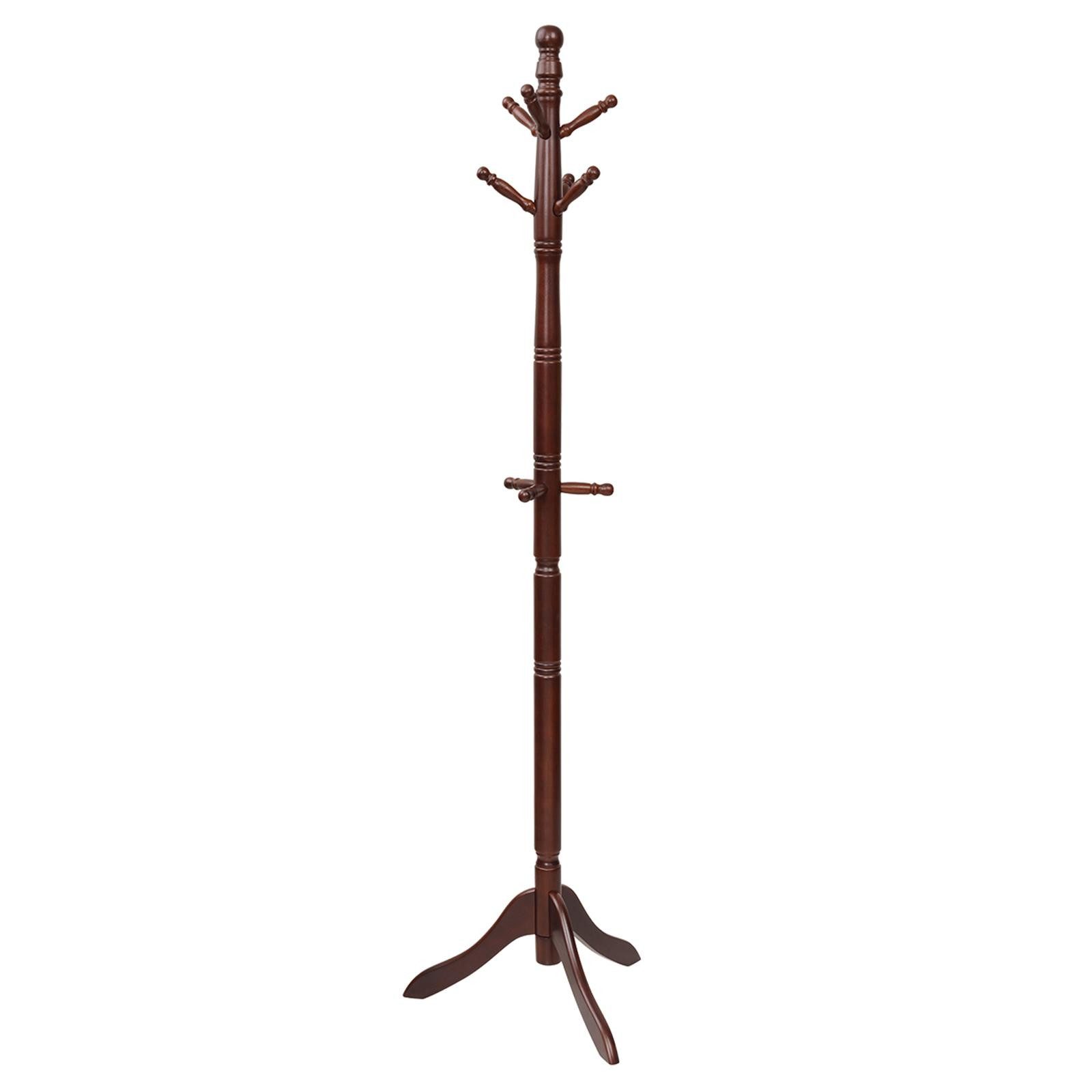 KOMFOTTEU Garderobenständer Kleiderständer, mit 9 Haken & verstellbare Höhe günstig online kaufen