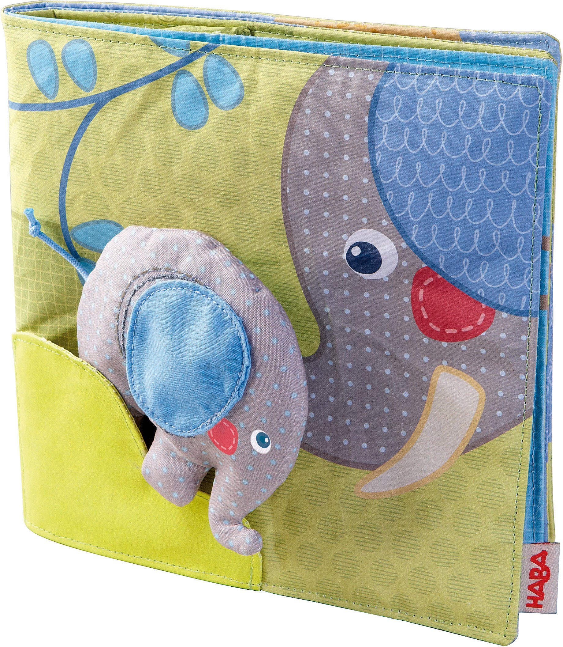 Image of HABA 300146 - Stoffbuch Elefant Egon