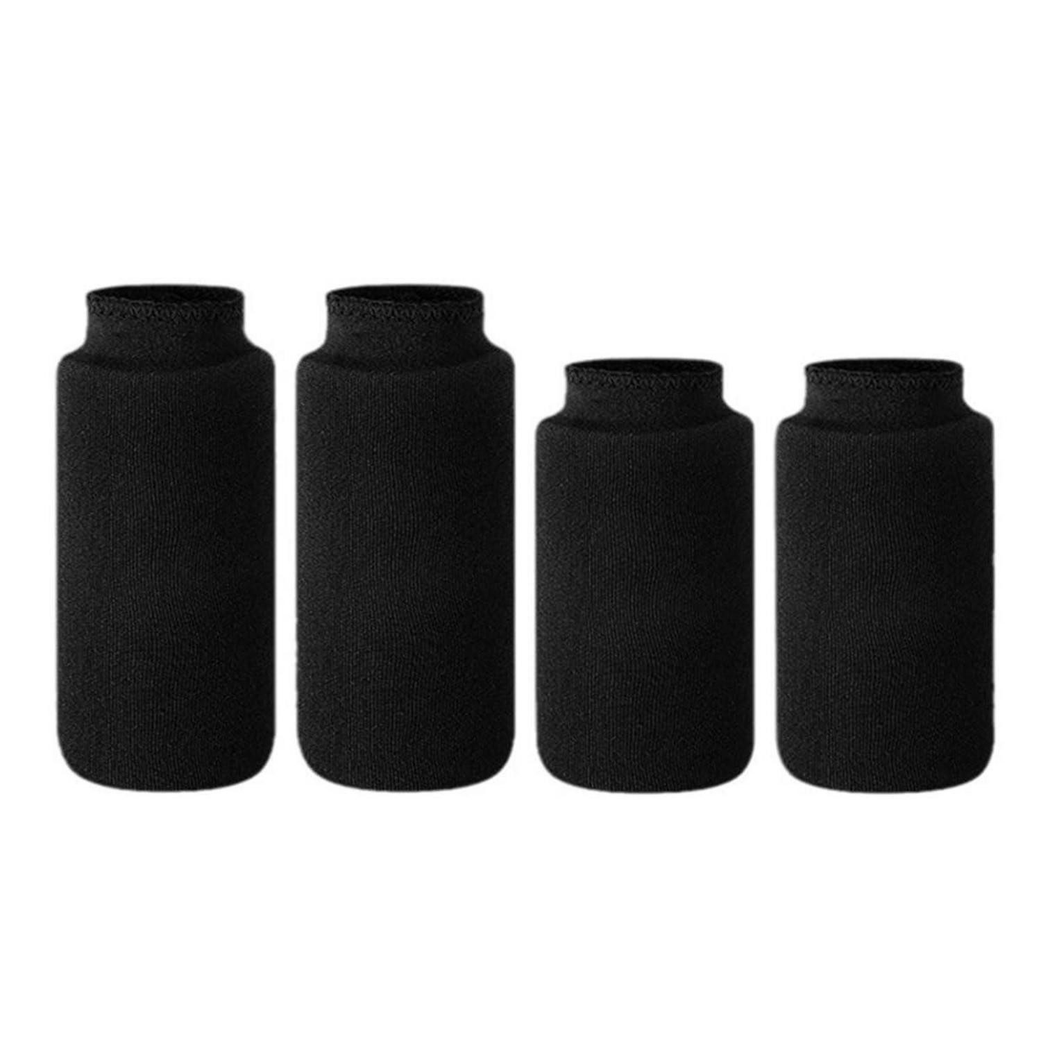 LuxusKollektion Kalt-Warm-Kompresse 4tlg Finger Kälte-/Wärme-Gel-Set Schwarz
