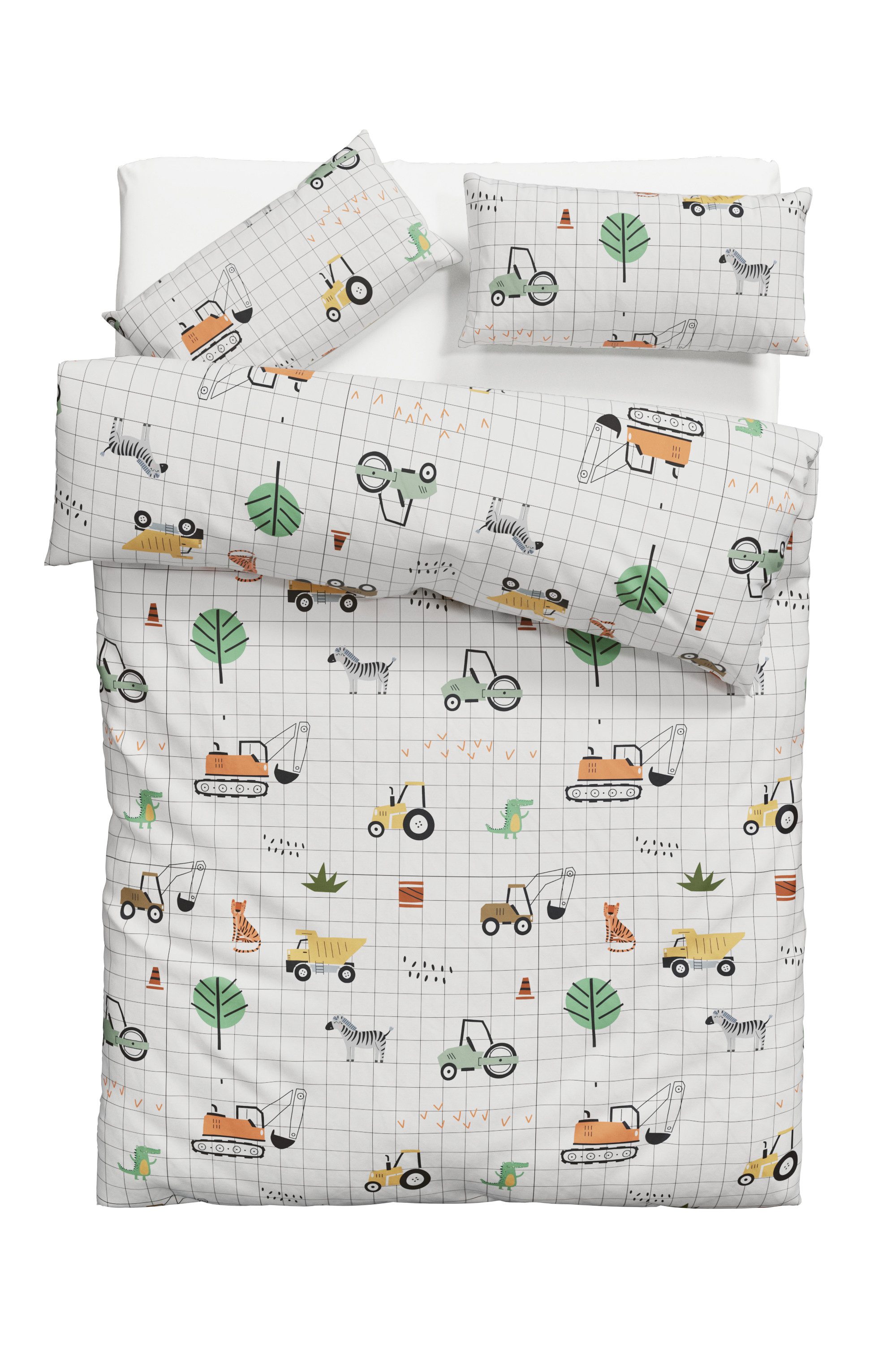 Lüttenhütt Kinderbettwäsche CUDDLEE, Renforcé, 2 teilig, günstig online kaufen