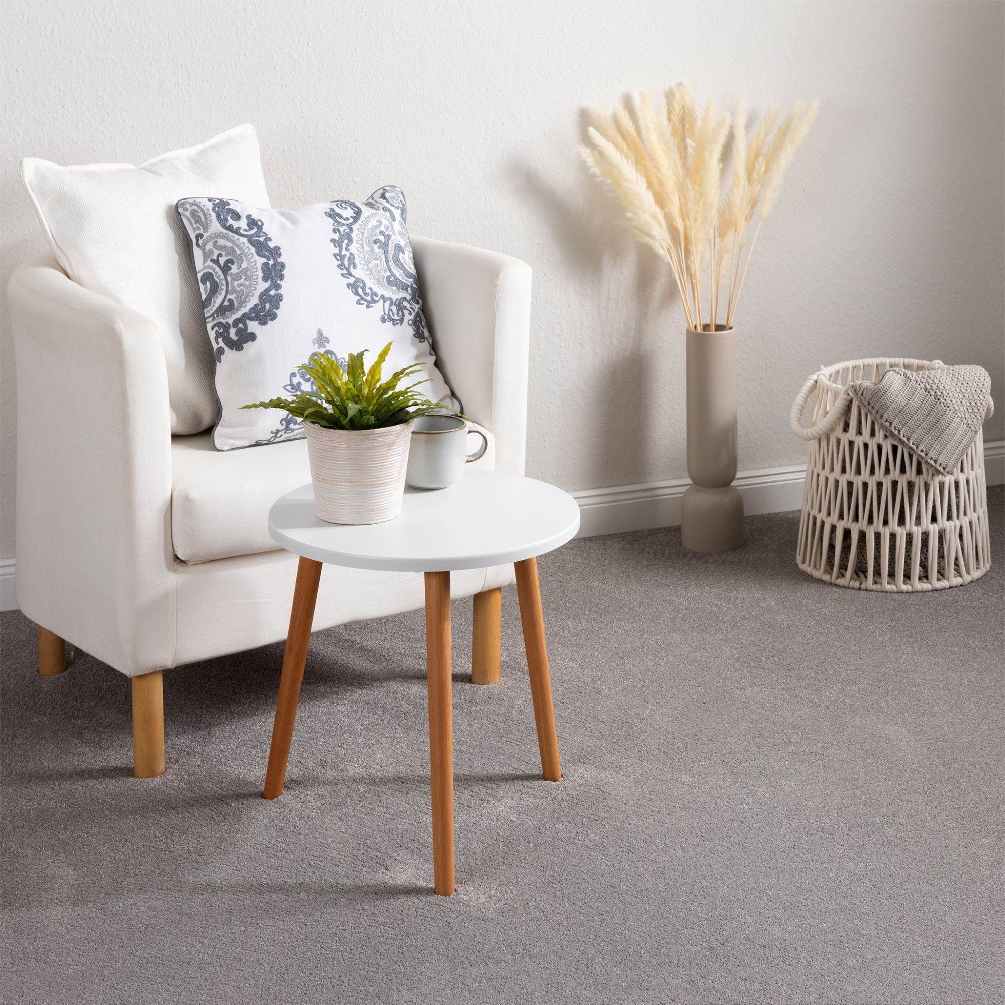 Steffensmeier Teppichboden Pisa, Rechteckig, Velours, Wohnzimmer günstig online kaufen