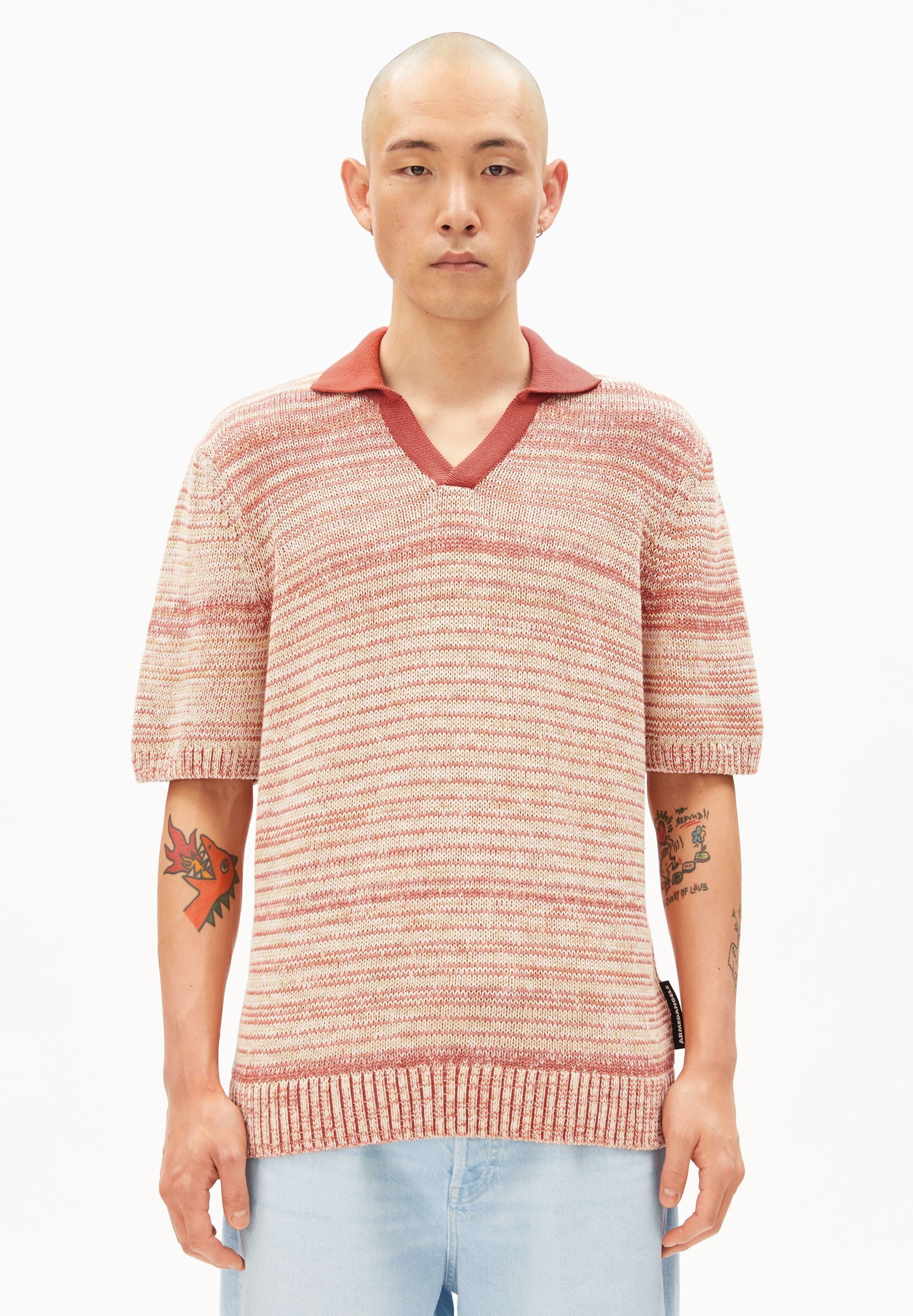 Armedangels Strickpullover YARNMIX Pullover aus Bio-Baumwolle Regular Fit