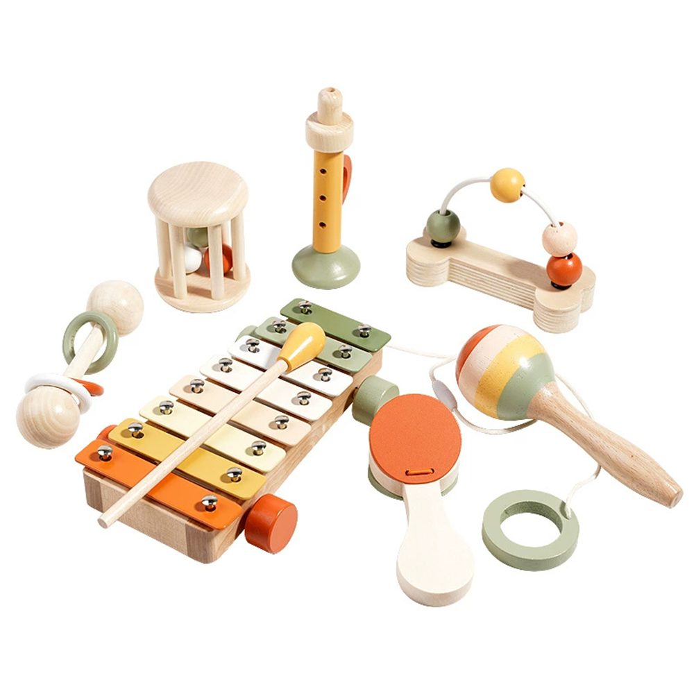 CLTYQ Spielzeug-Musikinstrument Montessori Baby Spielzeug ab 3+ Jahre,holz günstig online kaufen