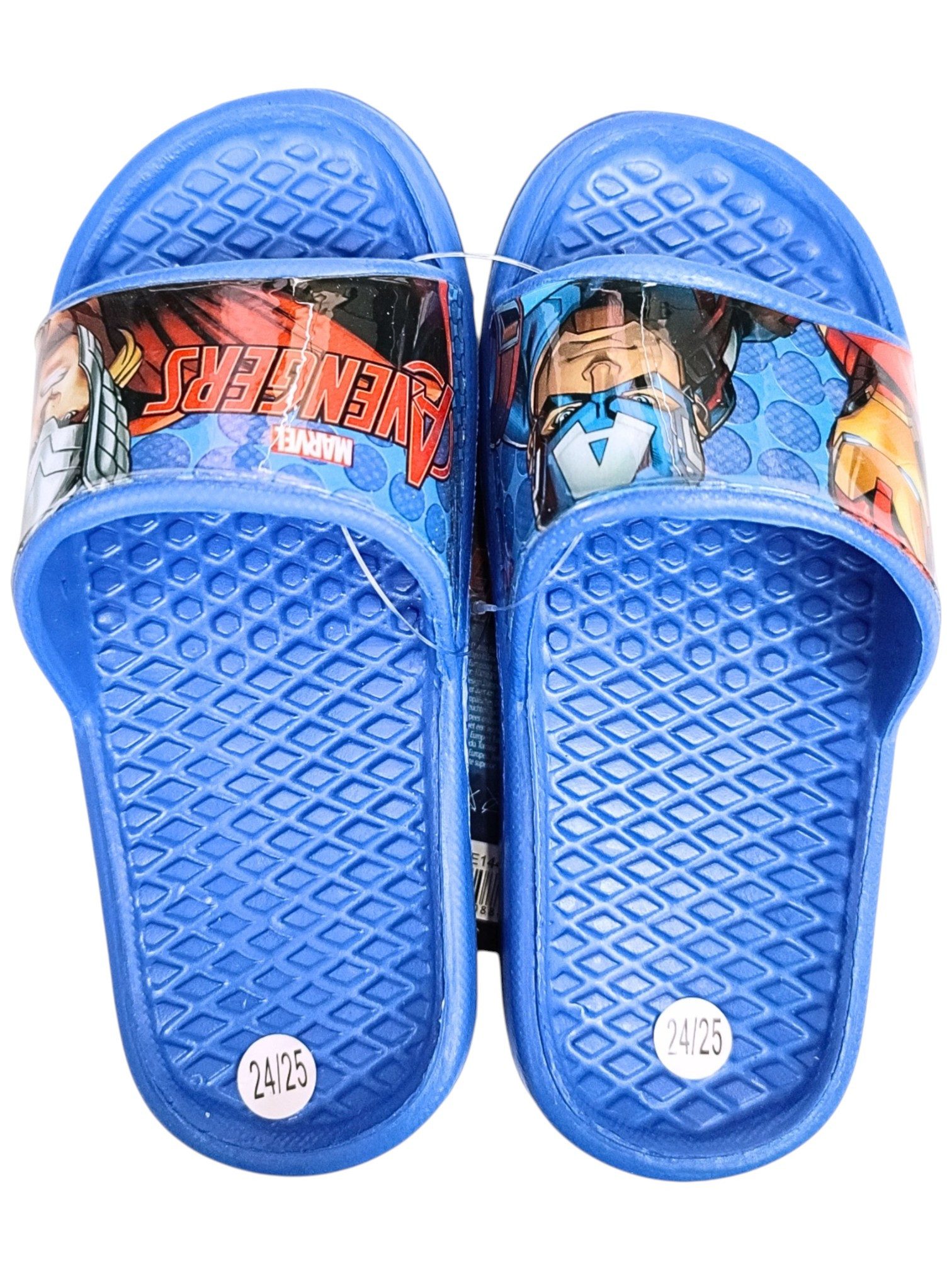 The AVENGERS MARVEL Badeschuh (2-tlg) Jungen Schlappen Größe 24 - 31