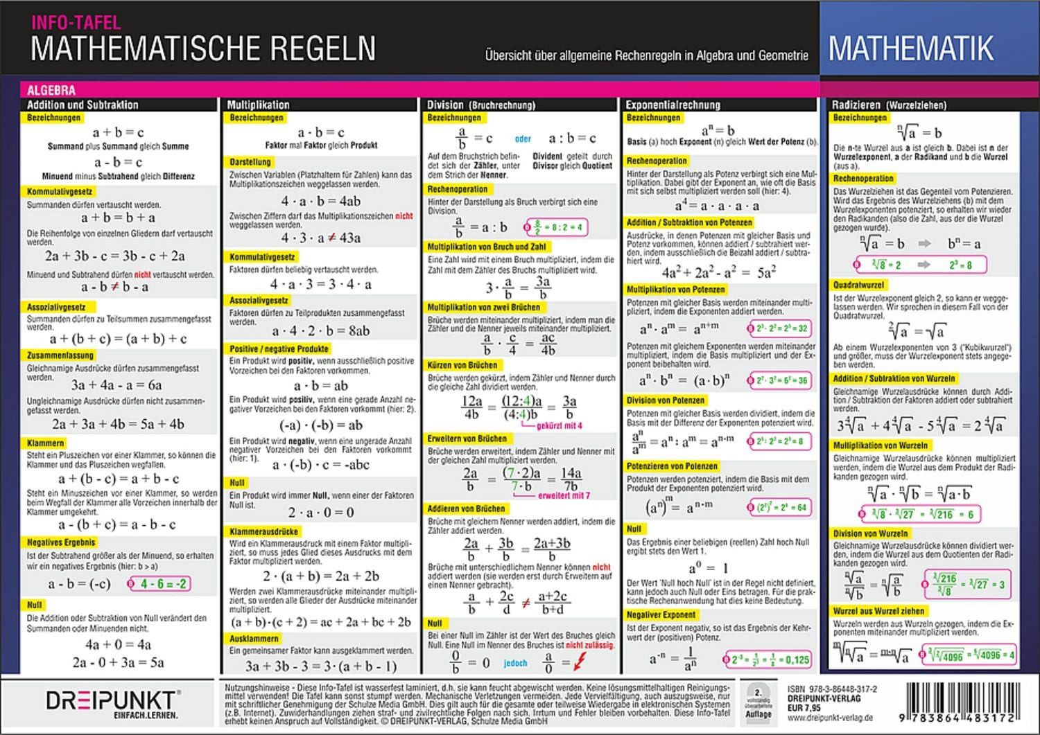 Mathematische Regeln / Michael Schulze
