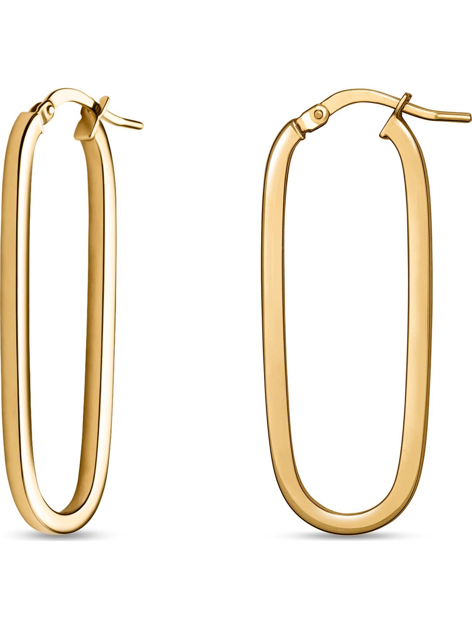 CHRIST Paar Creolen CHRIST Damen-Creolen 375er Gelbgold (Paar) günstig online kaufen